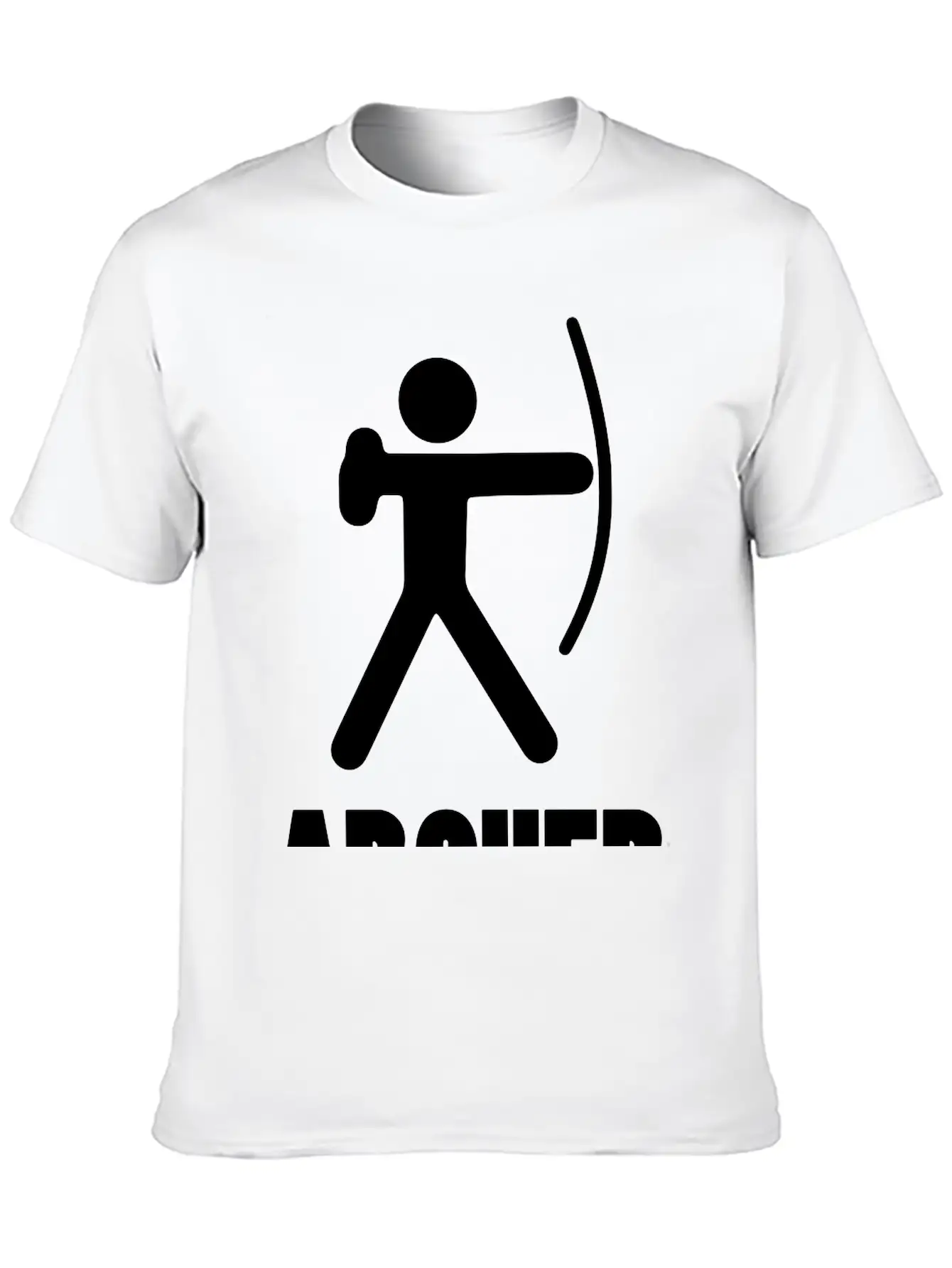 ARCHER (Archery Stickman/Stickfigure) Unisex Casual T-Shirt – Clean Design For Daily Comfort