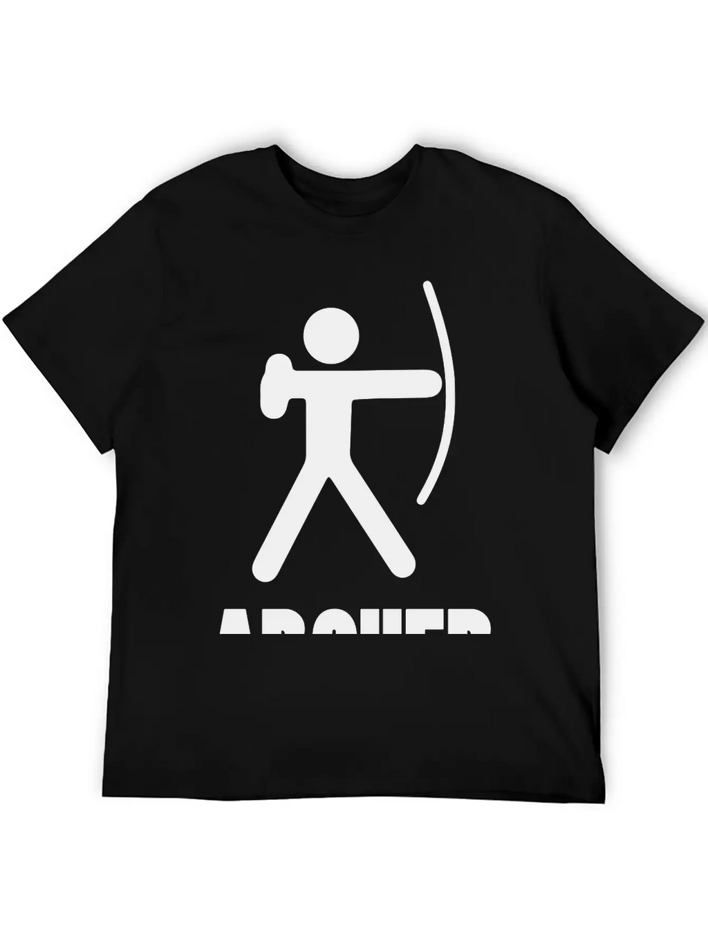 ARCHER (Archery Stickman/Stickfigure) Unisex Casual T-Shirt – Clean Design For Daily Comfort