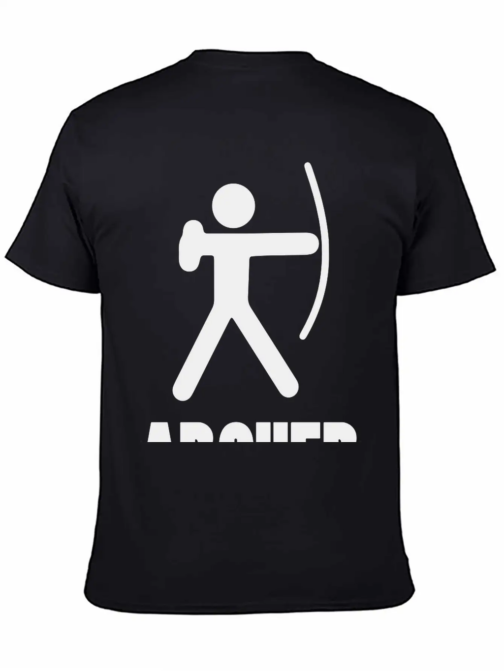 ARCHER (Archery Stickman/Stickfigure) Unisex Casual T-Shirt – Clean Design For Daily Comfort