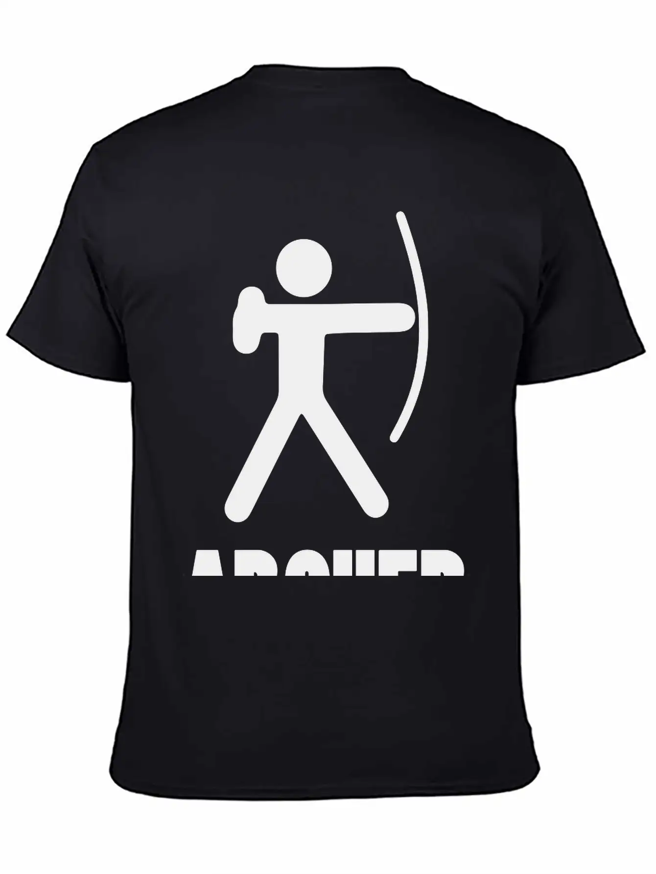 ARCHER (Archery Stickman/Stickfigure) Unisex Casual T-Shirt – Clean Design For Daily Comfort
