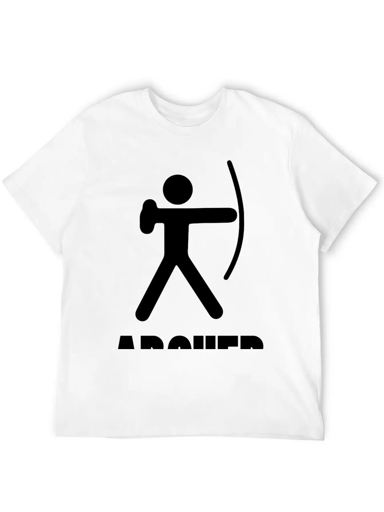 ARCHER (Archery Stickman/Stickfigure) Unisex Casual T-Shirt – Clean Design For Daily Comfort