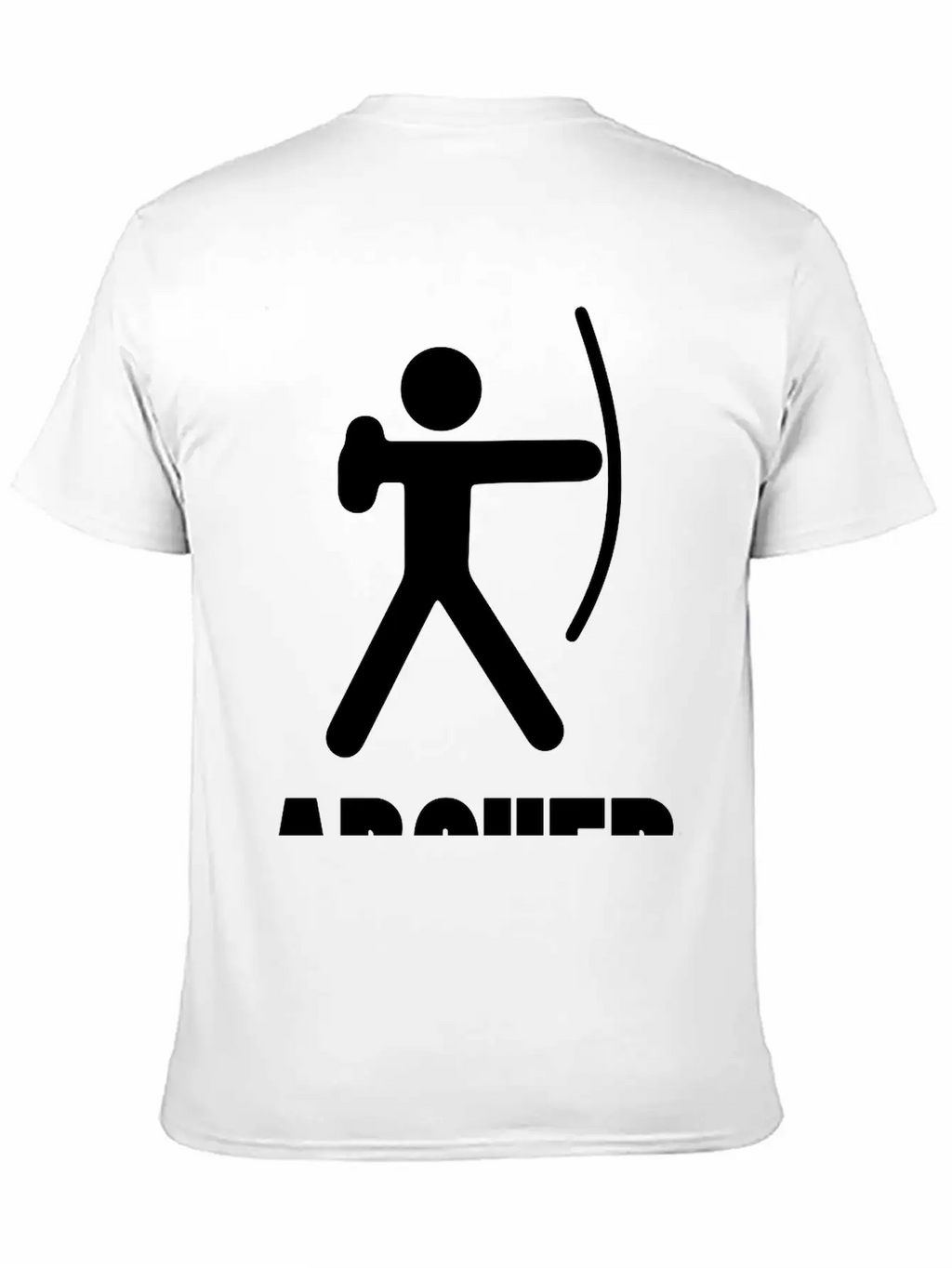 ARCHER (Archery Stickman/Stickfigure) Unisex Casual T-Shirt – Clean Design For Daily Comfort