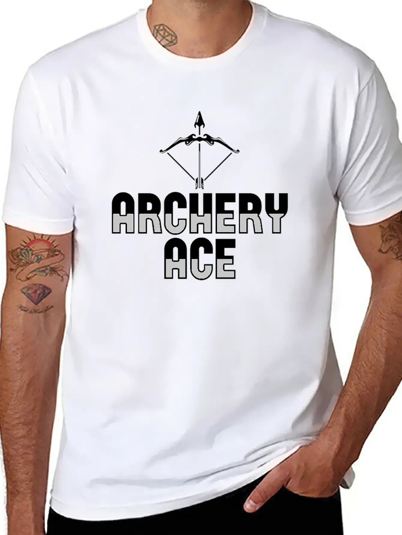 Archery Archer Bowman Breathable Soft Cotton T-Shirt – Timeless Casual Look