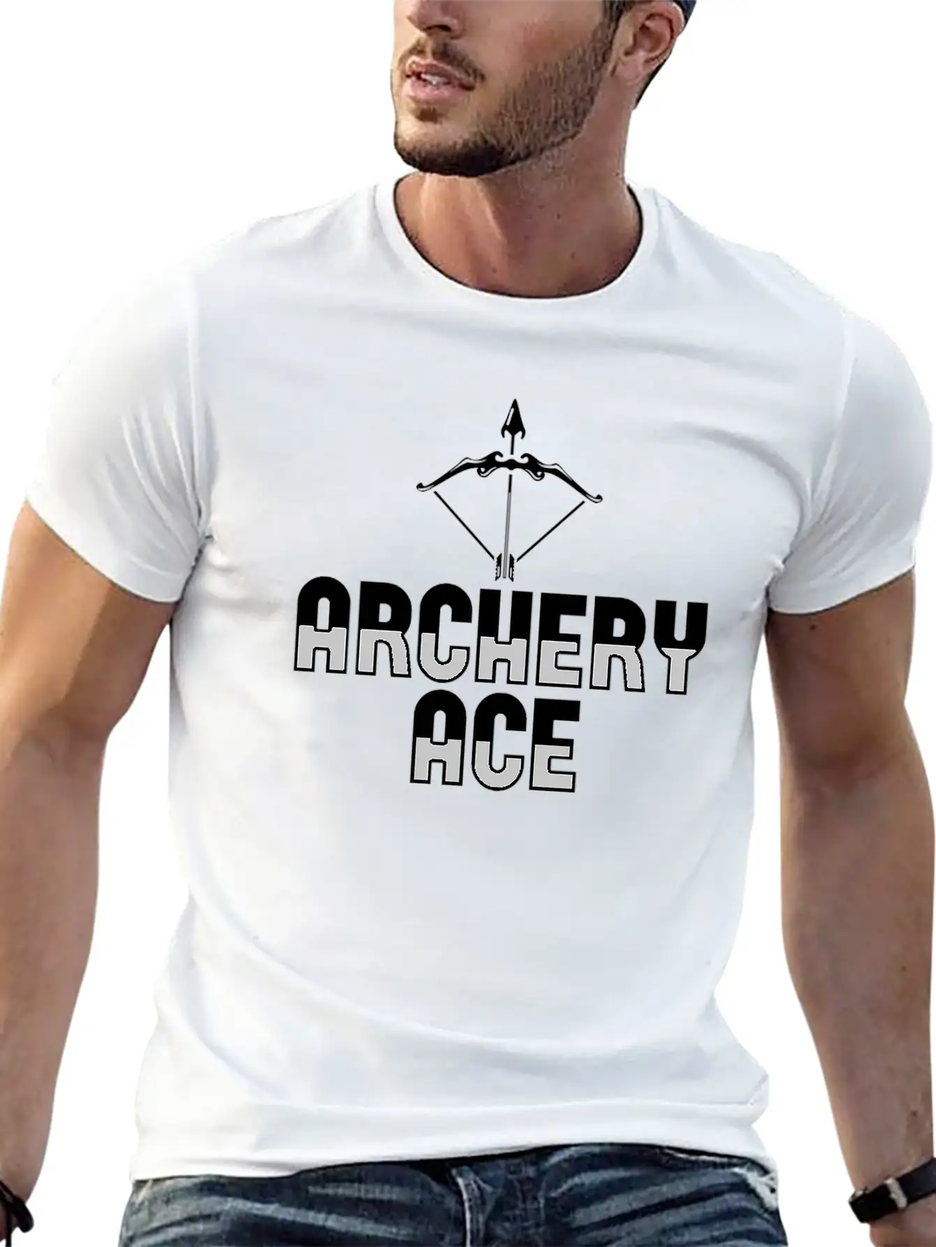 Archery Archer Bowman Breathable Soft Cotton T-Shirt – Timeless Casual Look