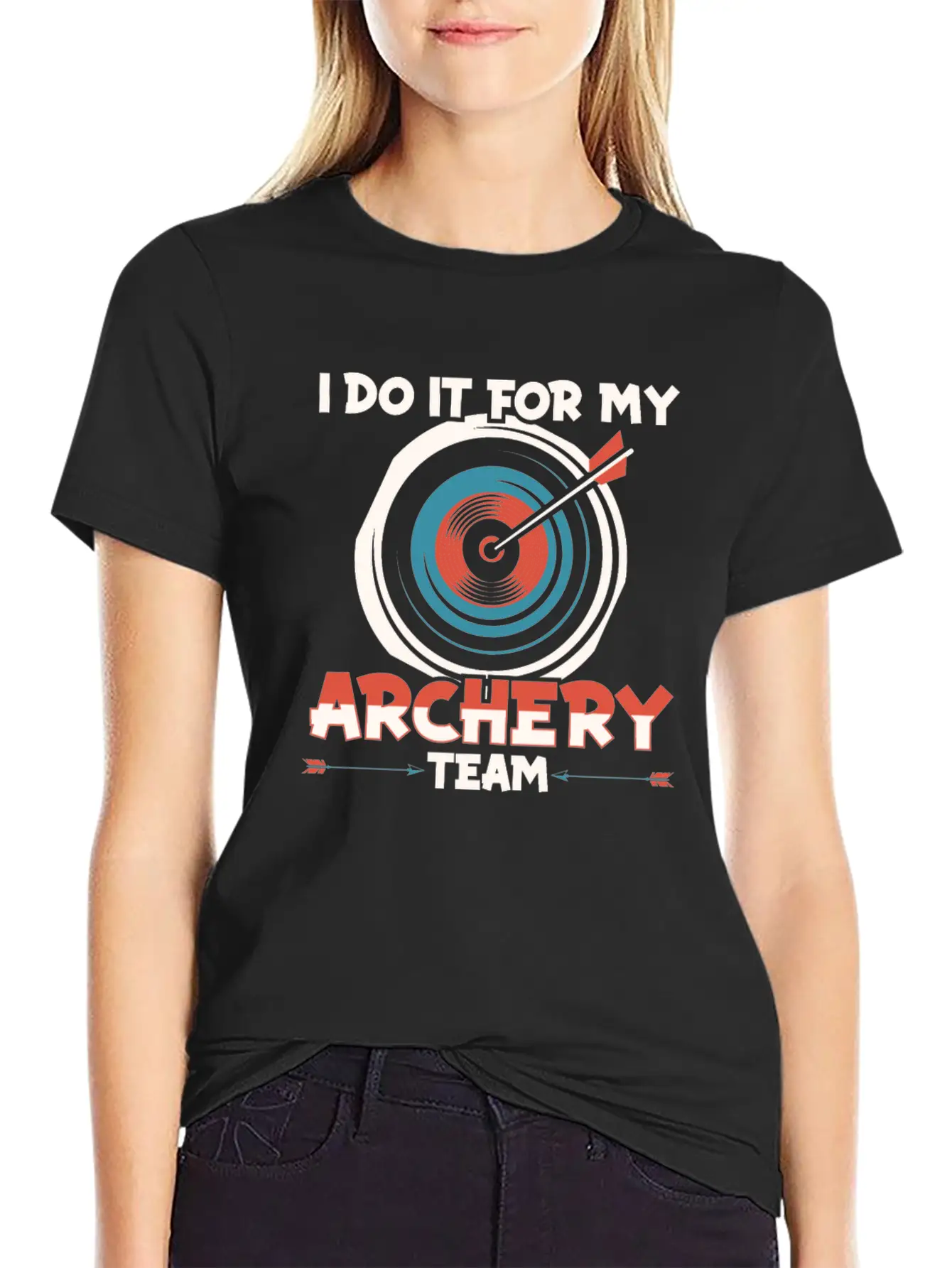 Archery Archer Bowman Unisex Short Sleeve Soft Cotton T-Shirt – Casual Everyday Wear