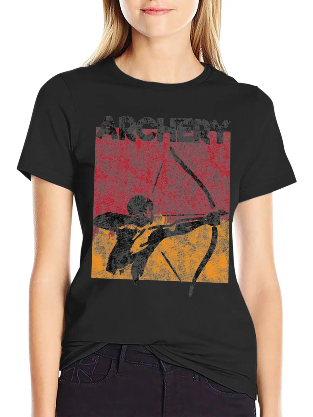 Archery Arrow Bow Casual Graphic T-Shirt – Simple And Comfortable Daily Wear