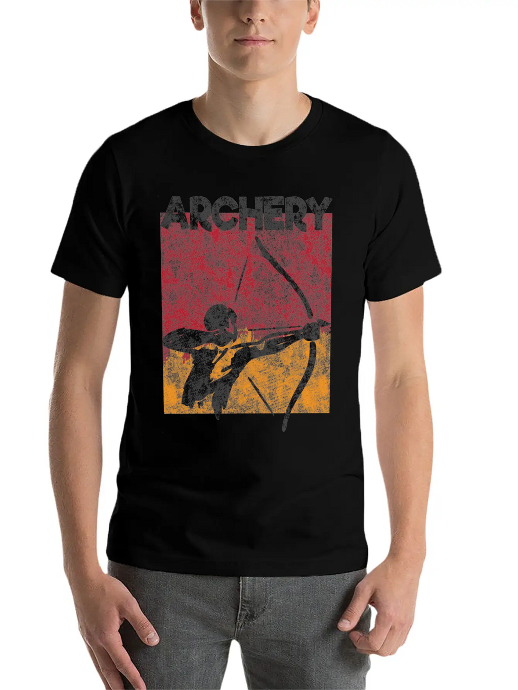 Archery Arrow Bow Casual Graphic T-Shirt – Simple And Comfortable Daily Wear