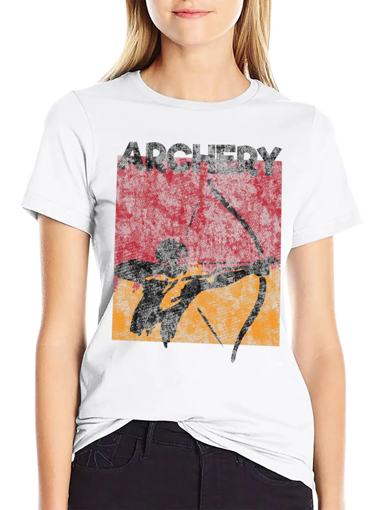Archery Arrow Bow Casual Graphic T-Shirt – Simple And Comfortable Daily Wear