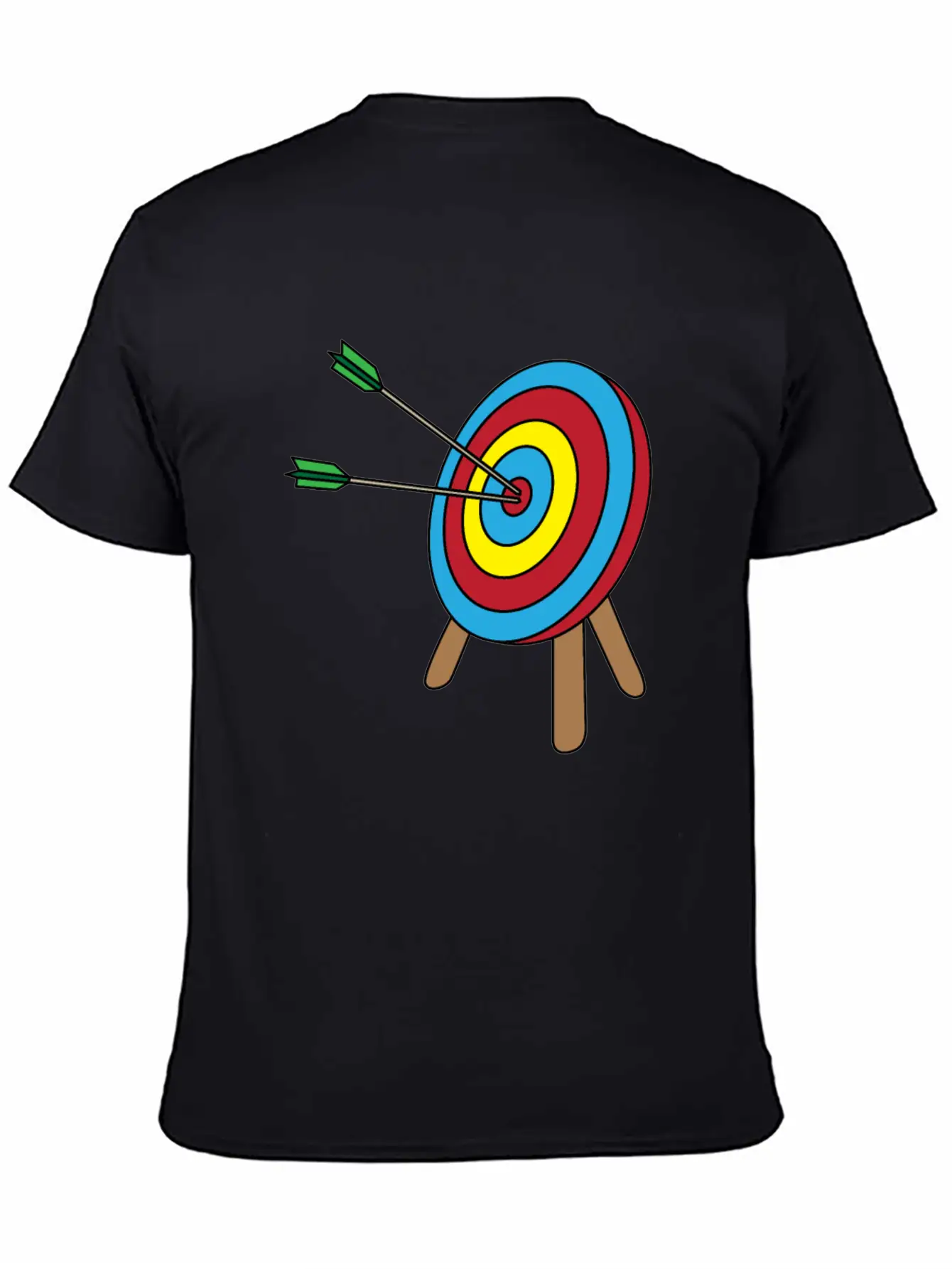 Archery Bow And Arrow Longbow Gift Casual Graphic T-Shirt – Simple And Comfortable Daily Wear