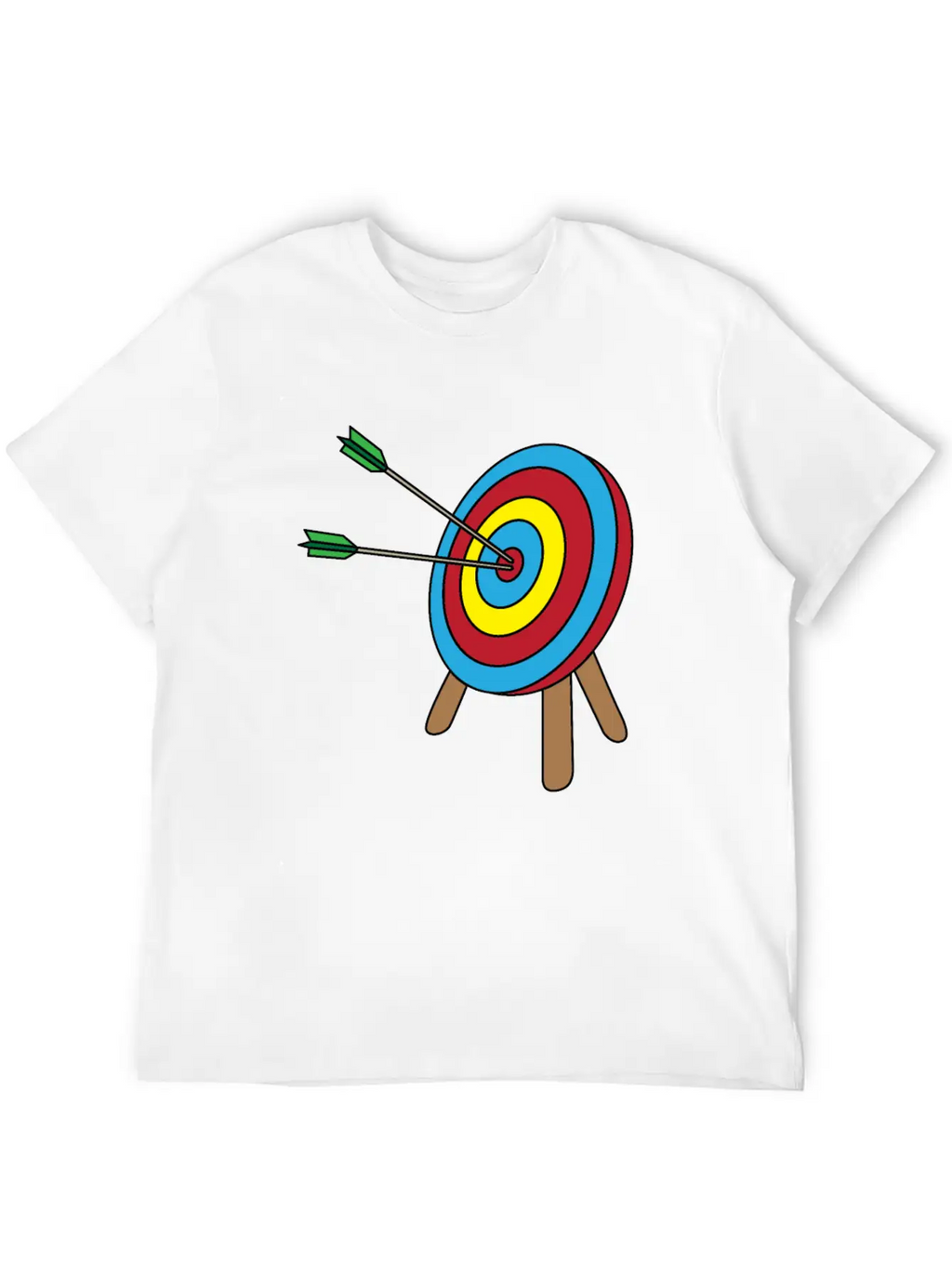Archery Bow And Arrow Longbow Gift Casual Graphic T-Shirt – Simple And Comfortable Daily Wear