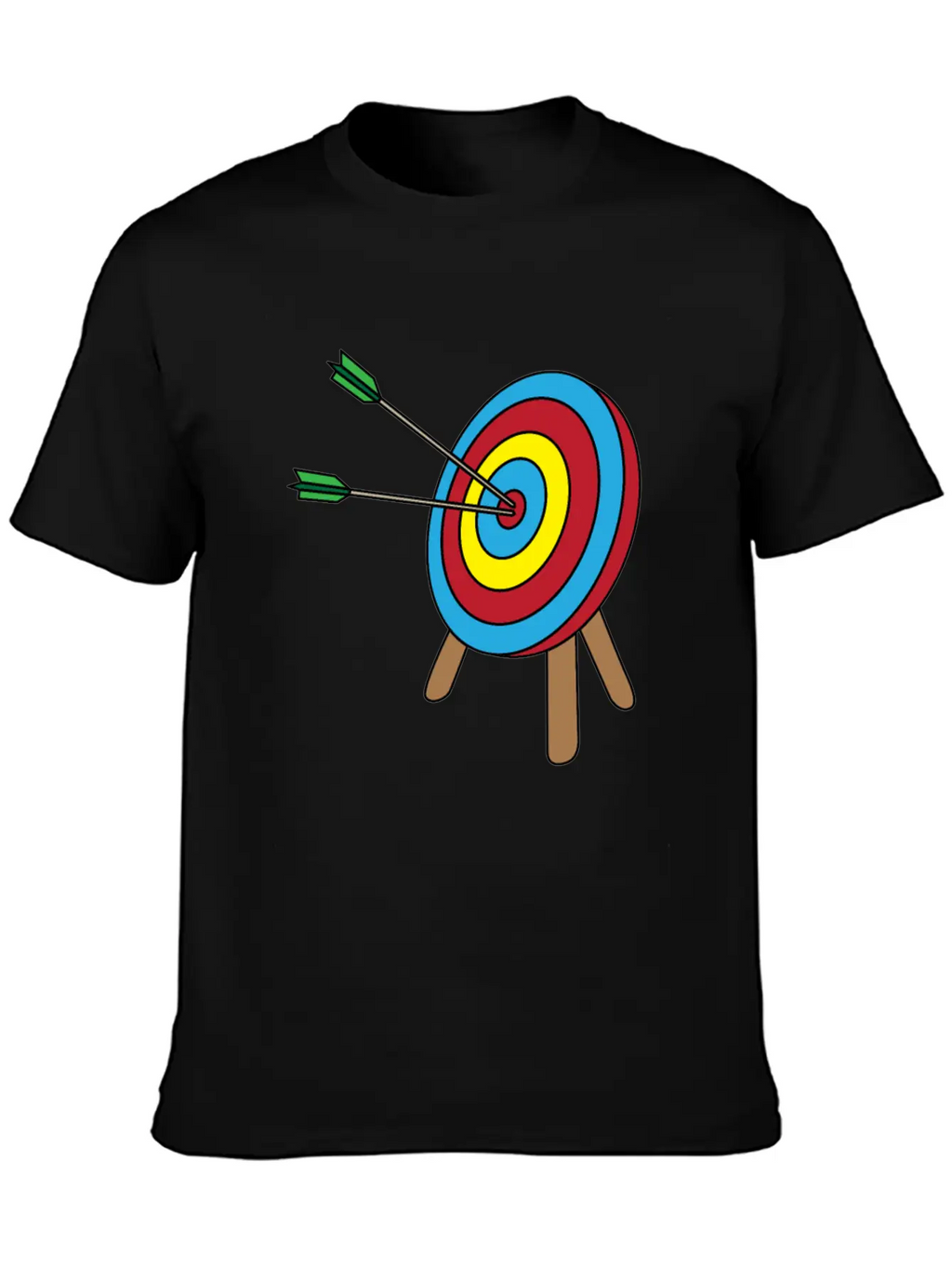 Archery Bow And Arrow Longbow Gift Casual Graphic T-Shirt – Simple And Comfortable Daily Wear