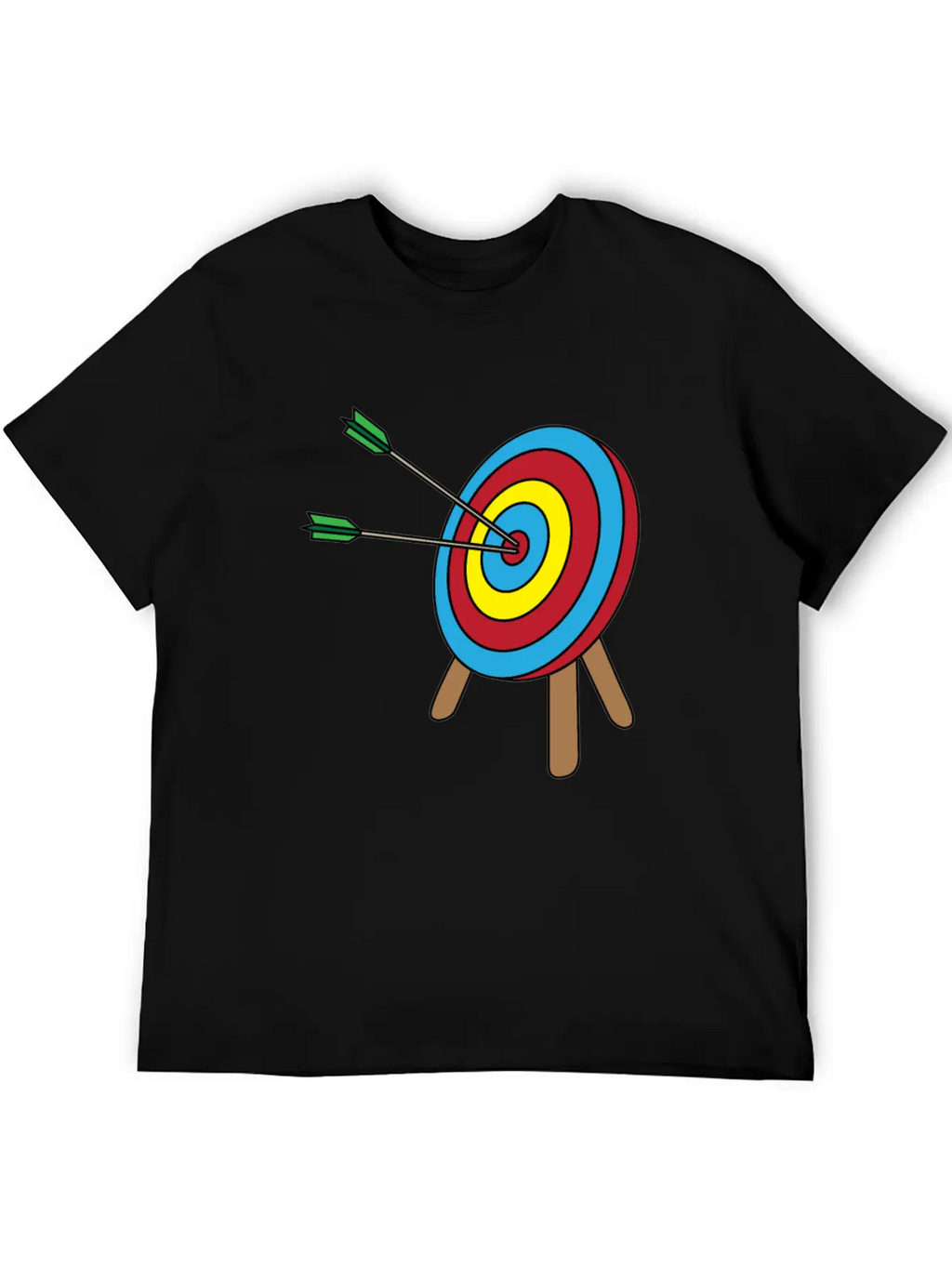 Archery Bow And Arrow Longbow Gift Casual Graphic T-Shirt – Simple And Comfortable Daily Wear