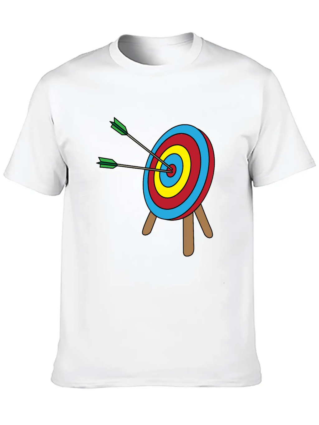 Archery Bow And Arrow Longbow Gift Casual Graphic T-Shirt – Simple And Comfortable Daily Wear