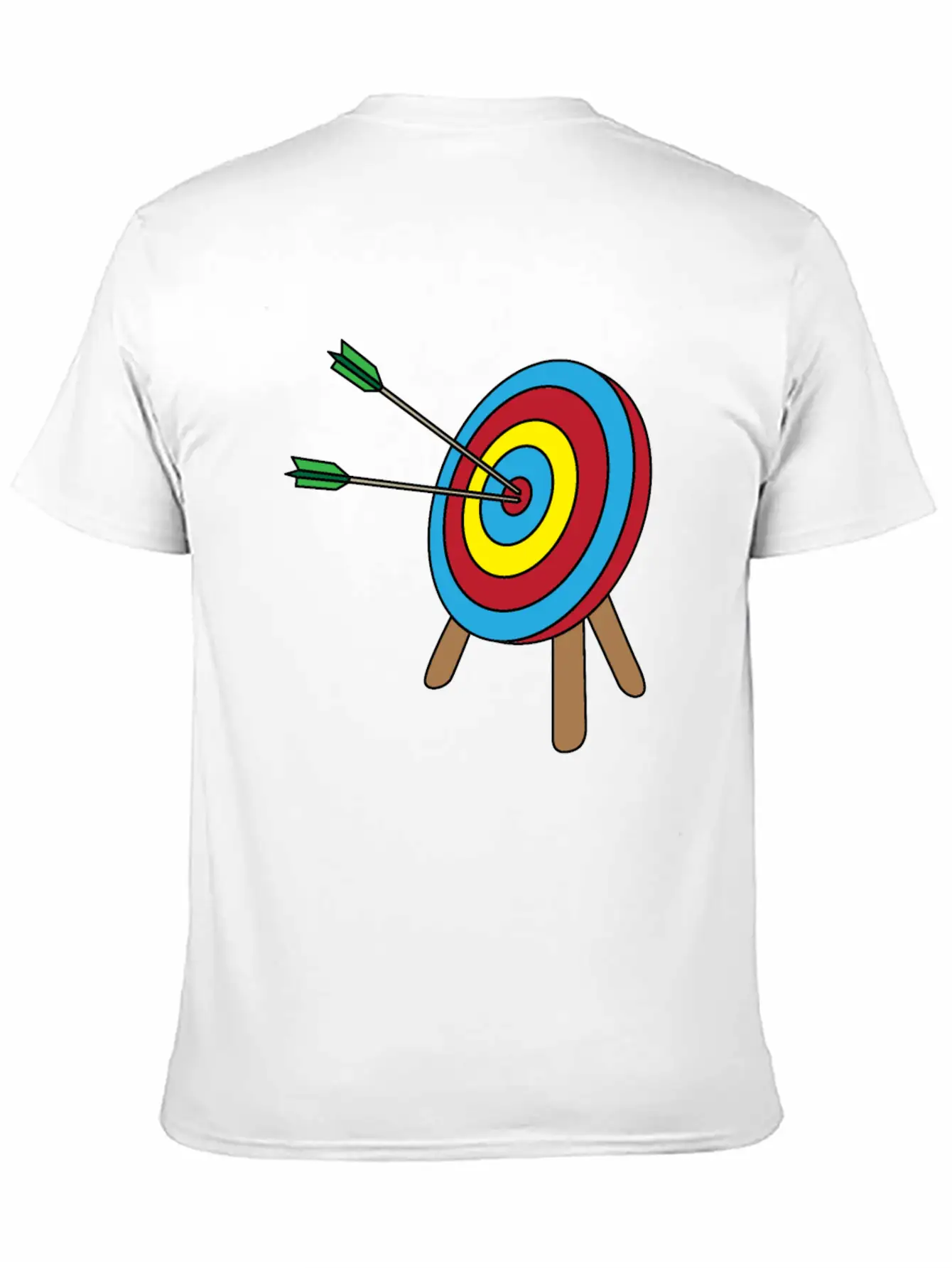 Archery Bow And Arrow Longbow Gift Casual Graphic T-Shirt – Simple And Comfortable Daily Wear