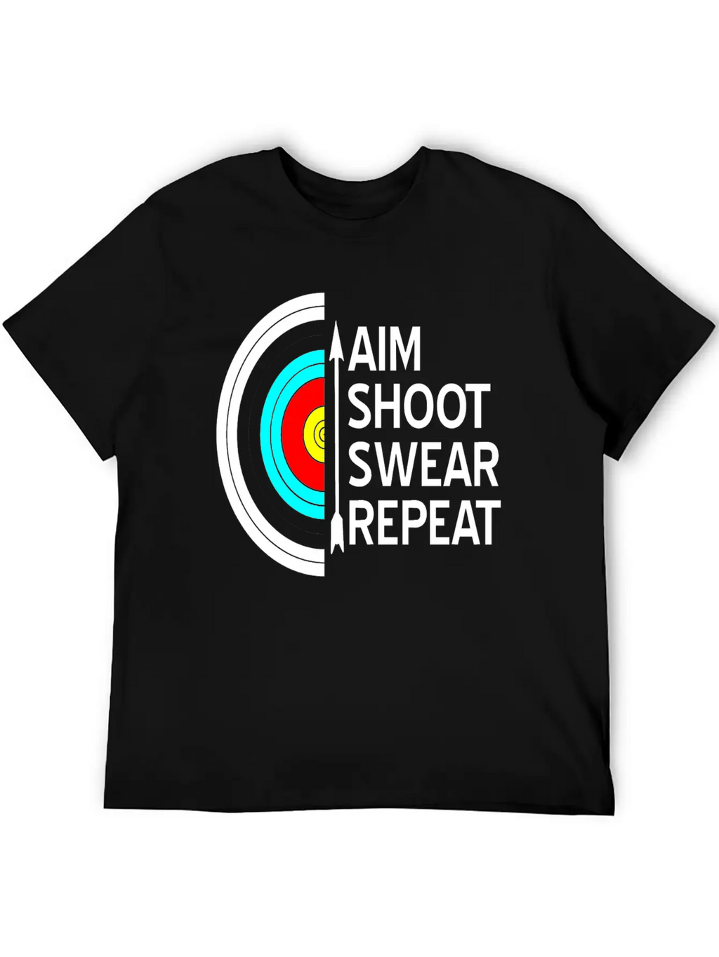 Archery Casual Graphic T-Shirt – Simple And Comfortable Daily Wear
