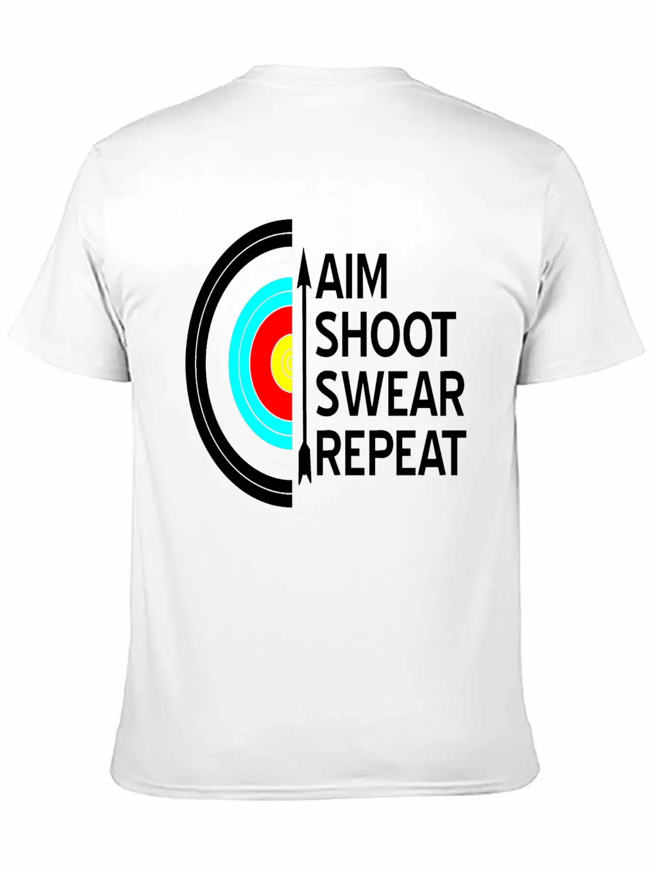 Archery Casual Graphic T-Shirt – Simple And Comfortable Daily Wear