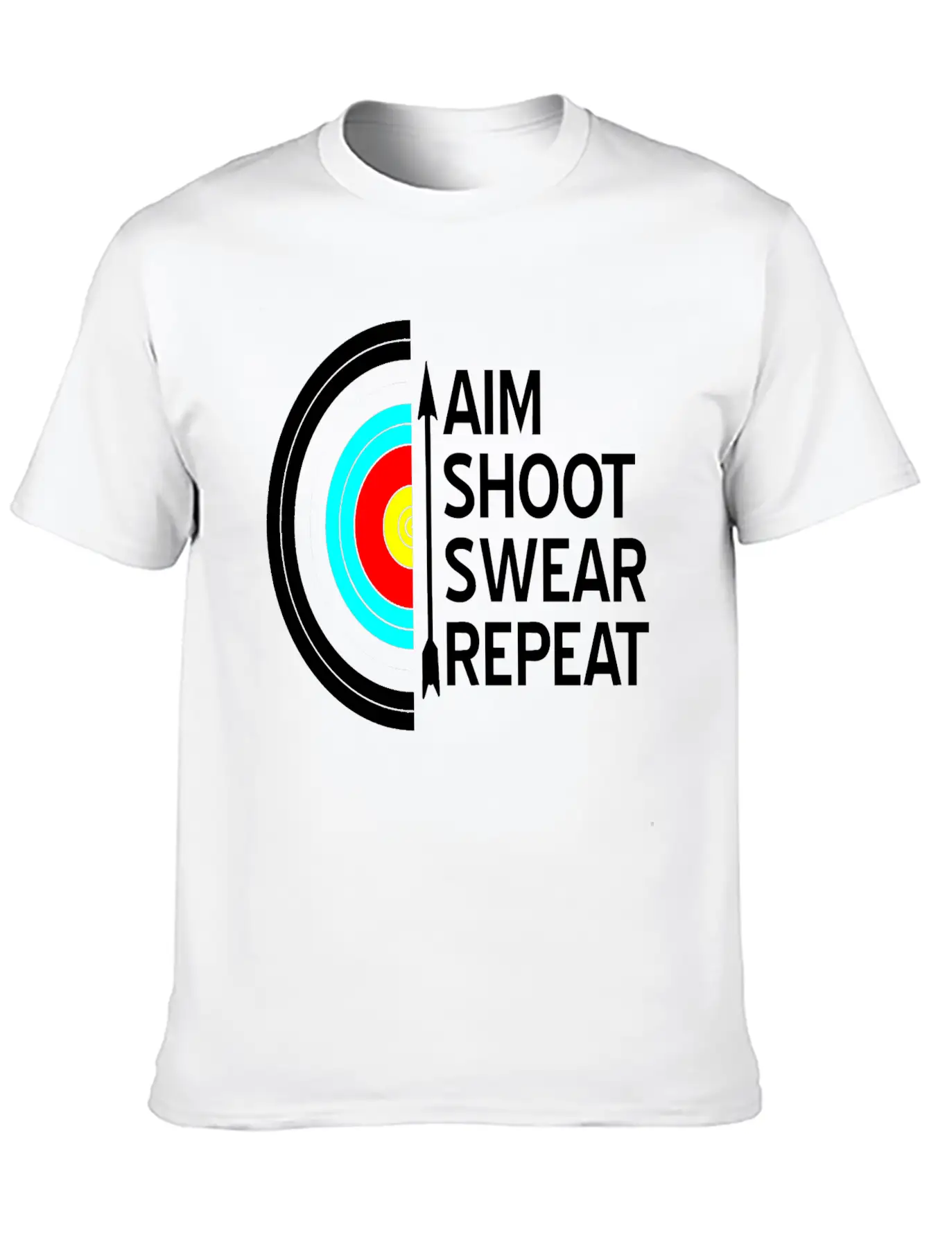 Archery Casual Graphic T-Shirt – Simple And Comfortable Daily Wear