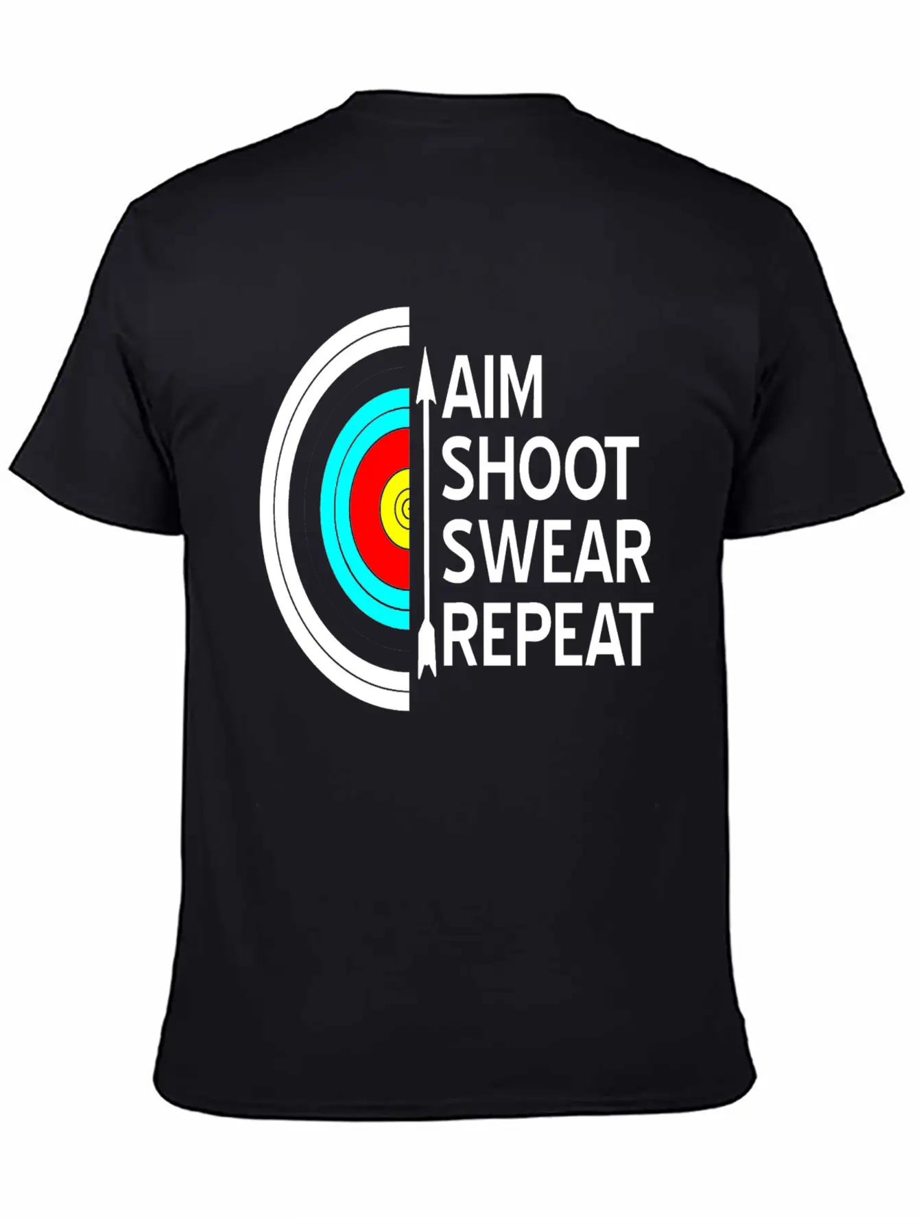 Archery Casual Graphic T-Shirt – Simple And Comfortable Daily Wear