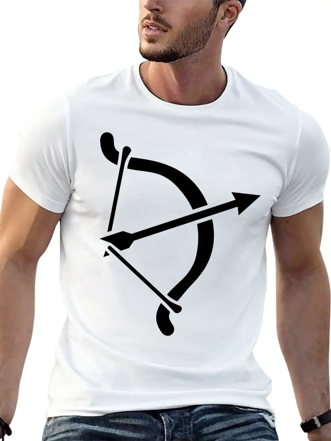 Archery Classic Fit Graphic Tee For Daily Comfort – Unisex Cotton Shirt
