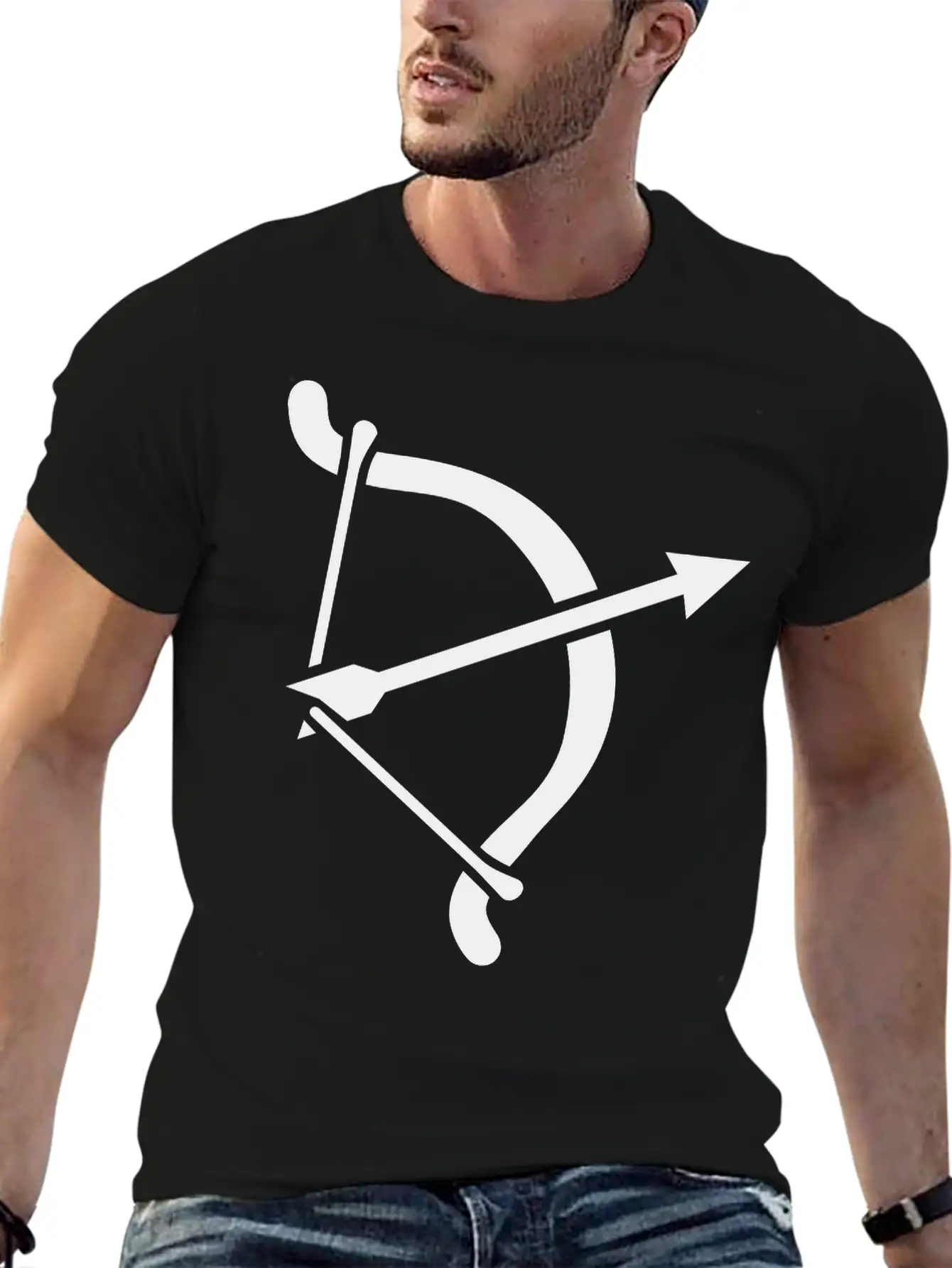 Archery Classic Fit Graphic Tee For Daily Comfort – Unisex Cotton Shirt