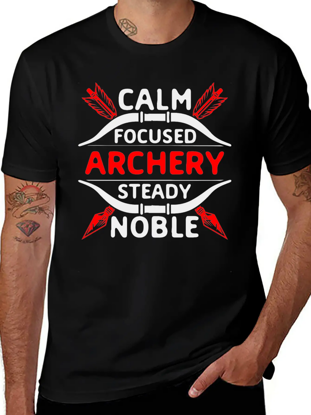 Archery Cool Saying. Archer Unisex Casual T-Shirt – Clean Design For Daily Comfort
