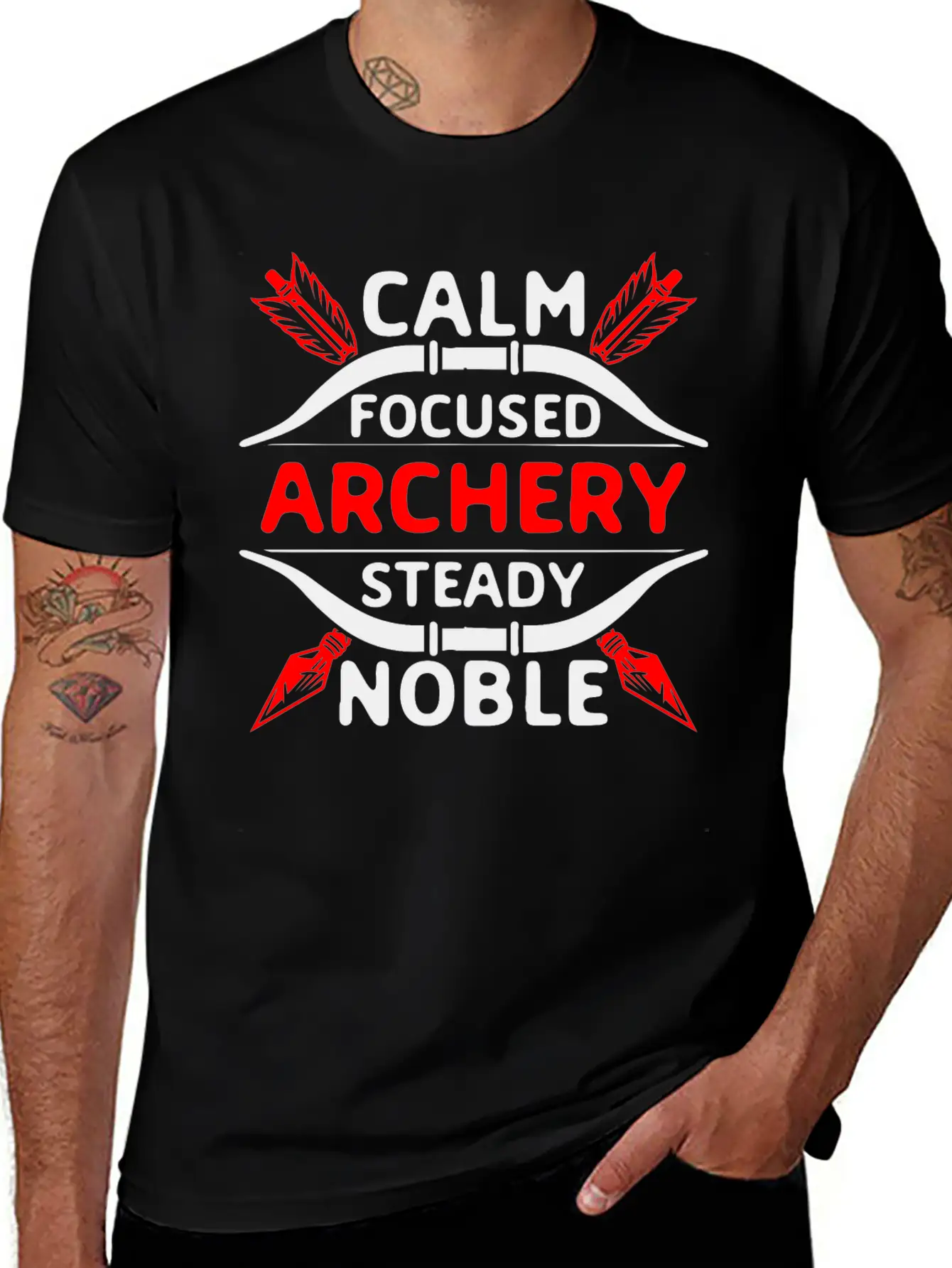 Archery Cool Saying. Archer Unisex Casual T-Shirt – Clean Design For Daily Comfort