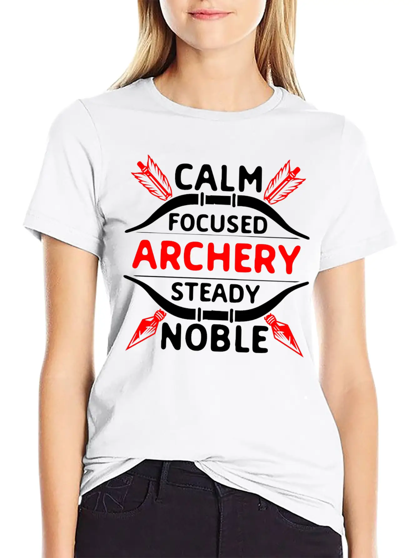 Archery Cool Saying. Archer Unisex Casual T-Shirt – Clean Design For Daily Comfort