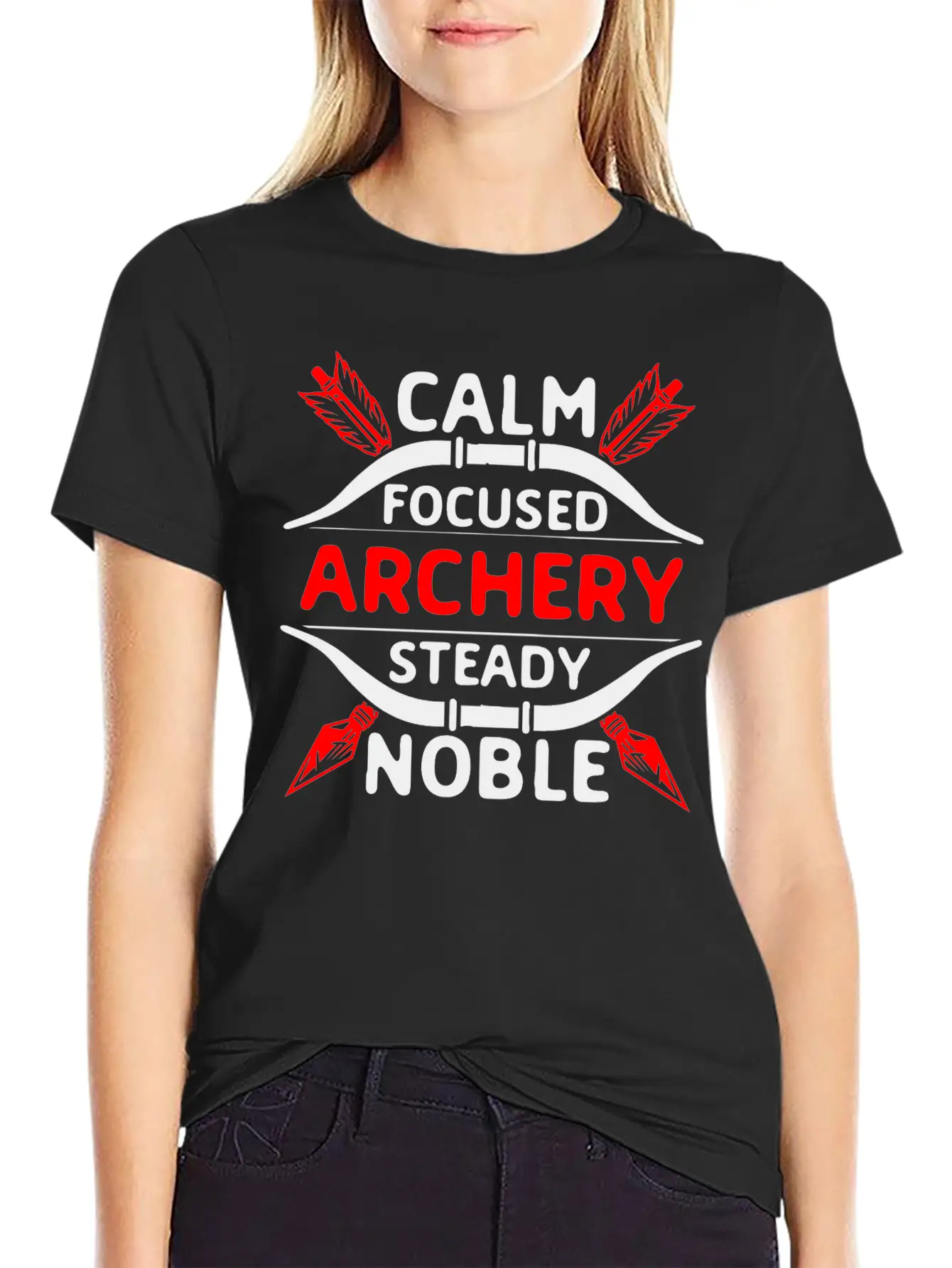 Archery Cool Saying. Archer Unisex Casual T-Shirt – Clean Design For Daily Comfort