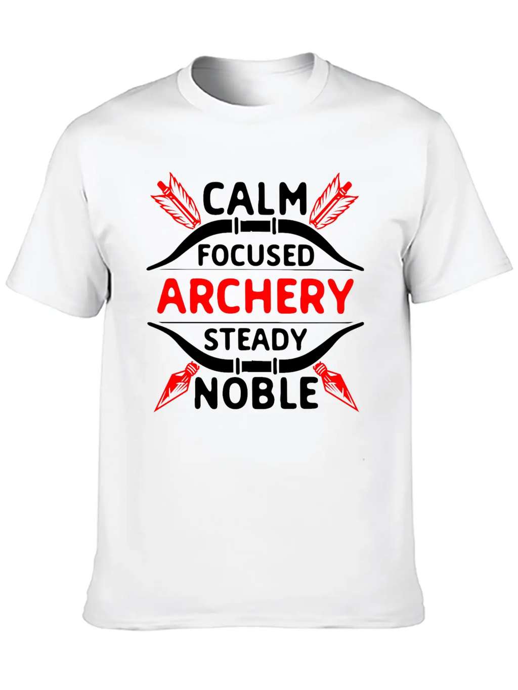 Archery Cool Saying. Archer Unisex Casual T-Shirt – Clean Design For Daily Comfort
