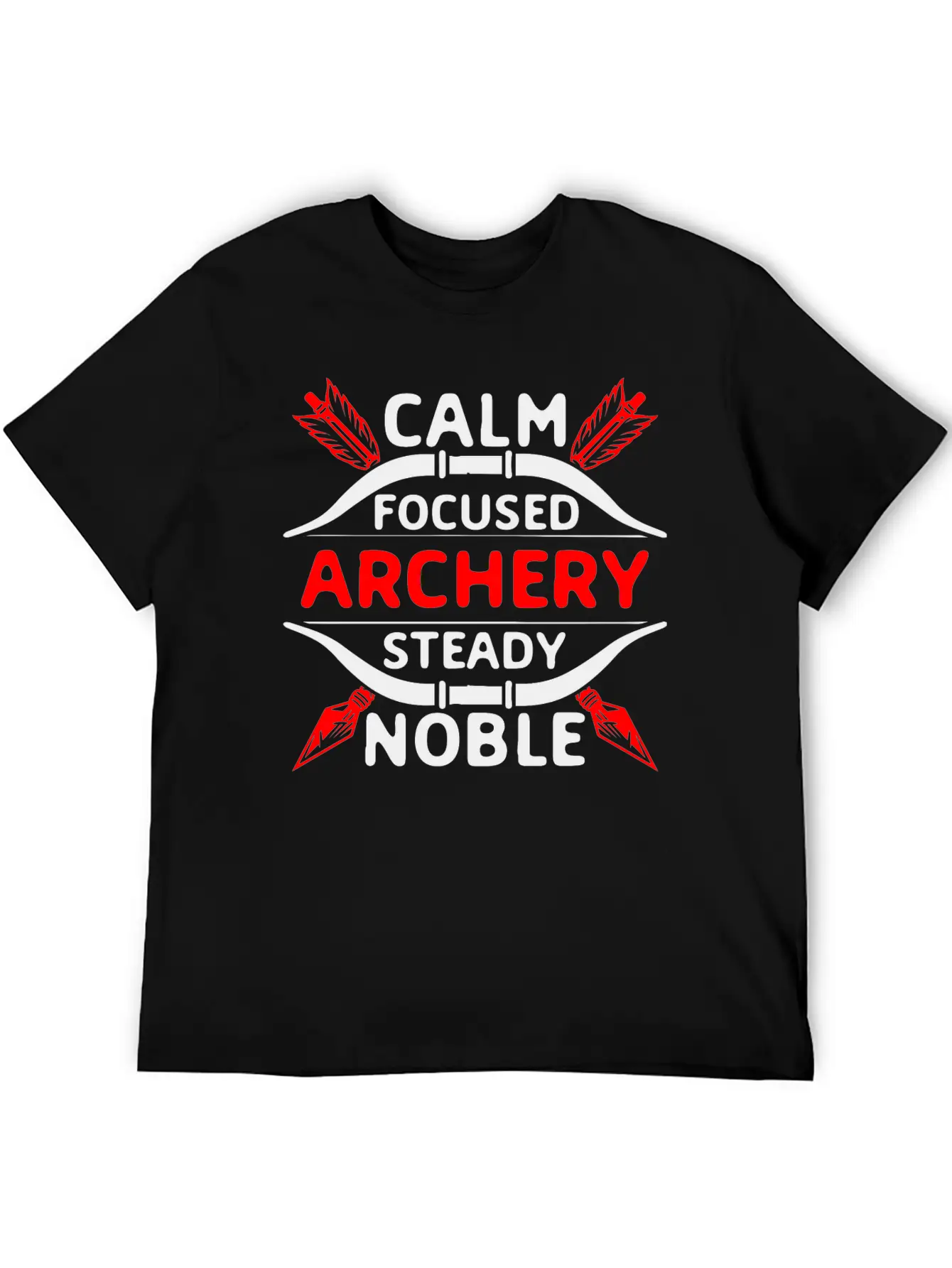 Archery Cool Saying. Archer Unisex Casual T-Shirt – Clean Design For Daily Comfort