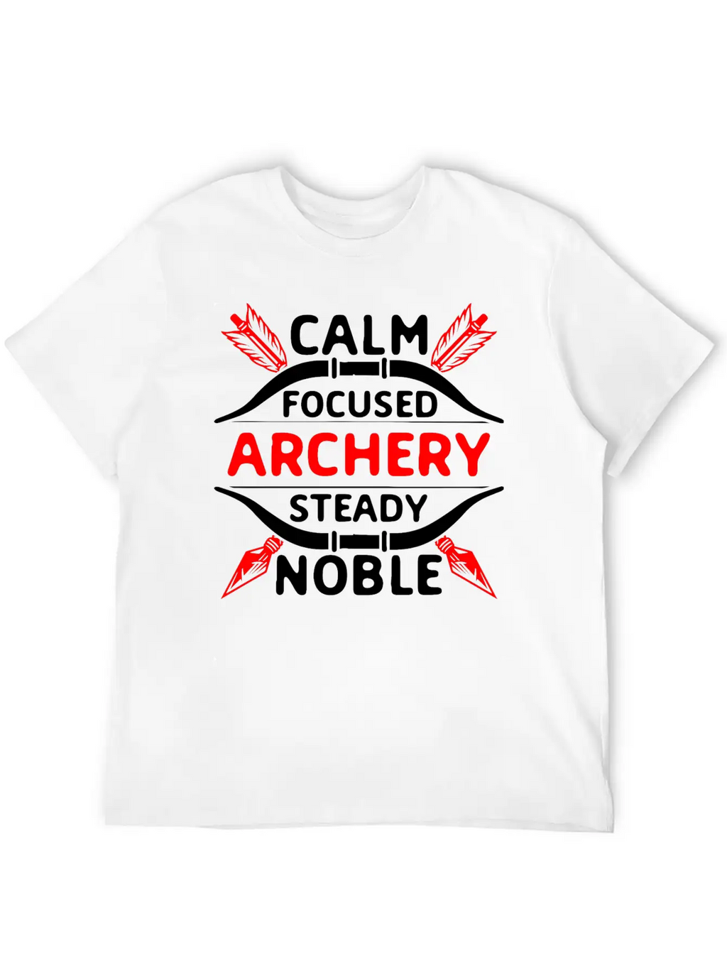 Archery Cool Saying. Archer Unisex Casual T-Shirt – Clean Design For Daily Comfort