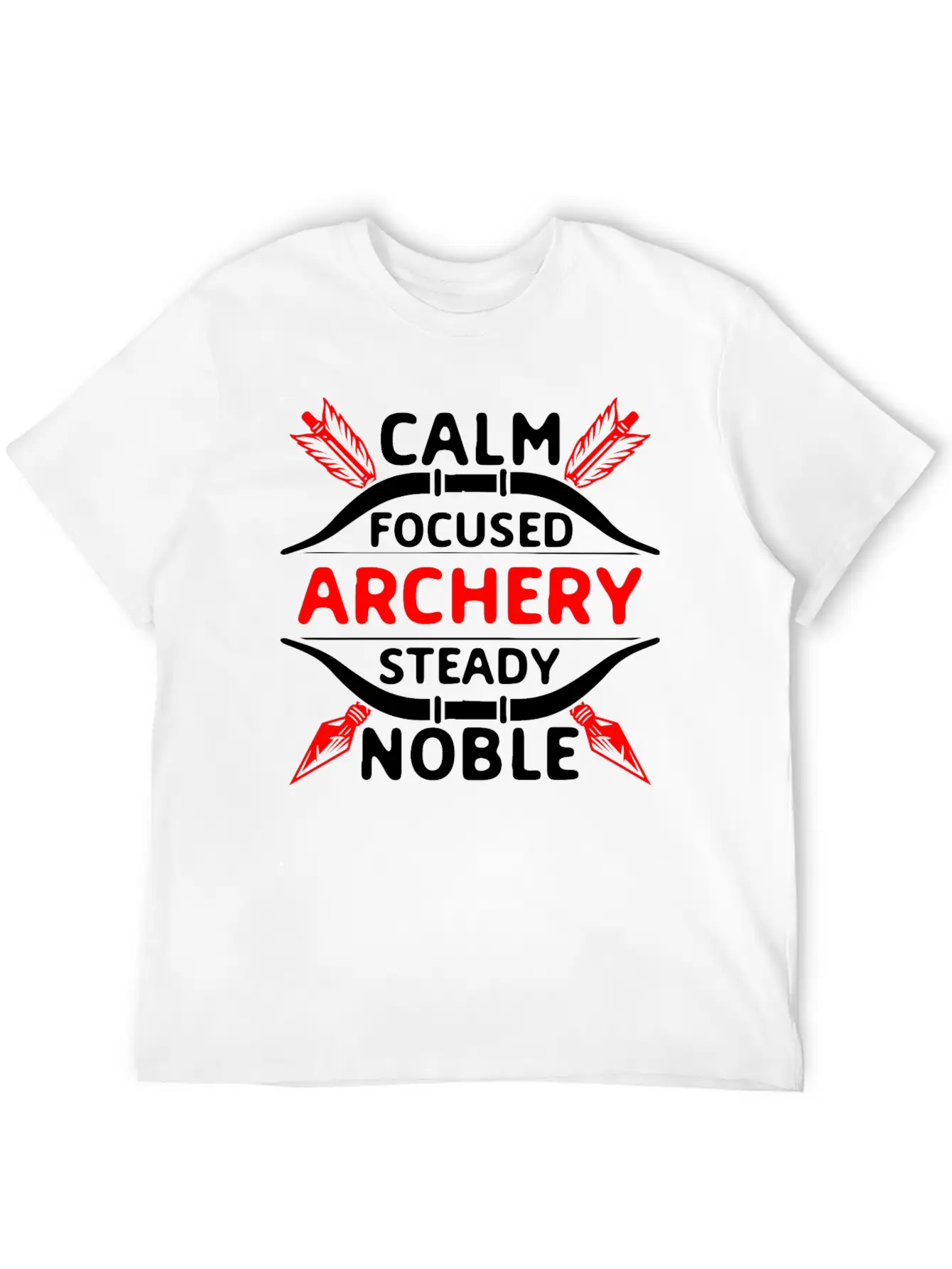 Archery Cool Saying. Archer Unisex Casual T-Shirt – Clean Design For Daily Comfort