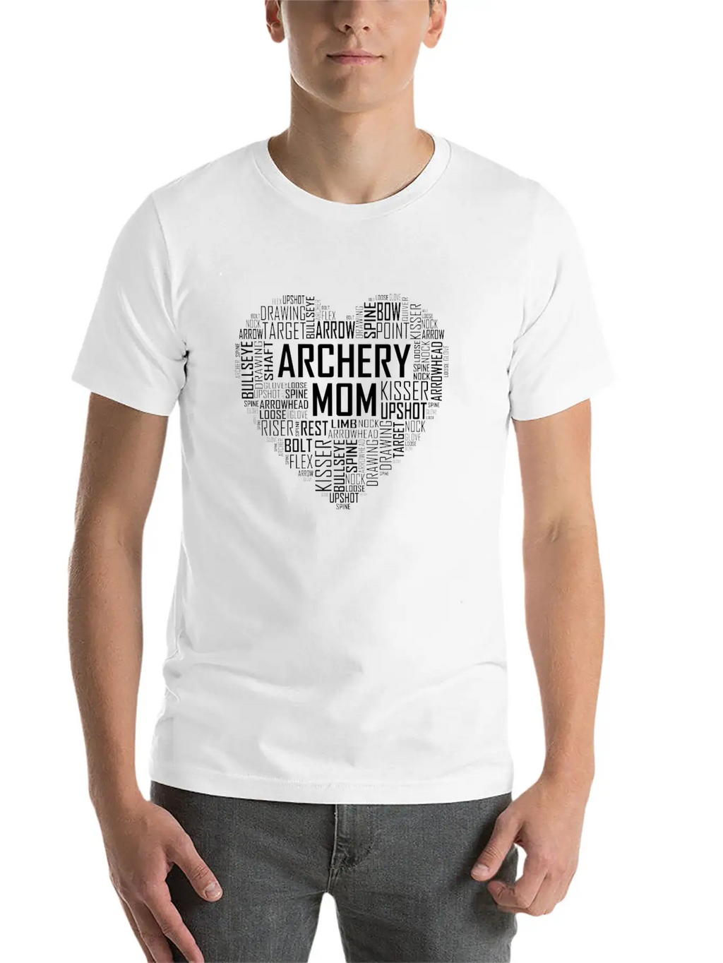 Archery Mom Unisex Casual T-Shirt – Clean Design For Daily Comfort