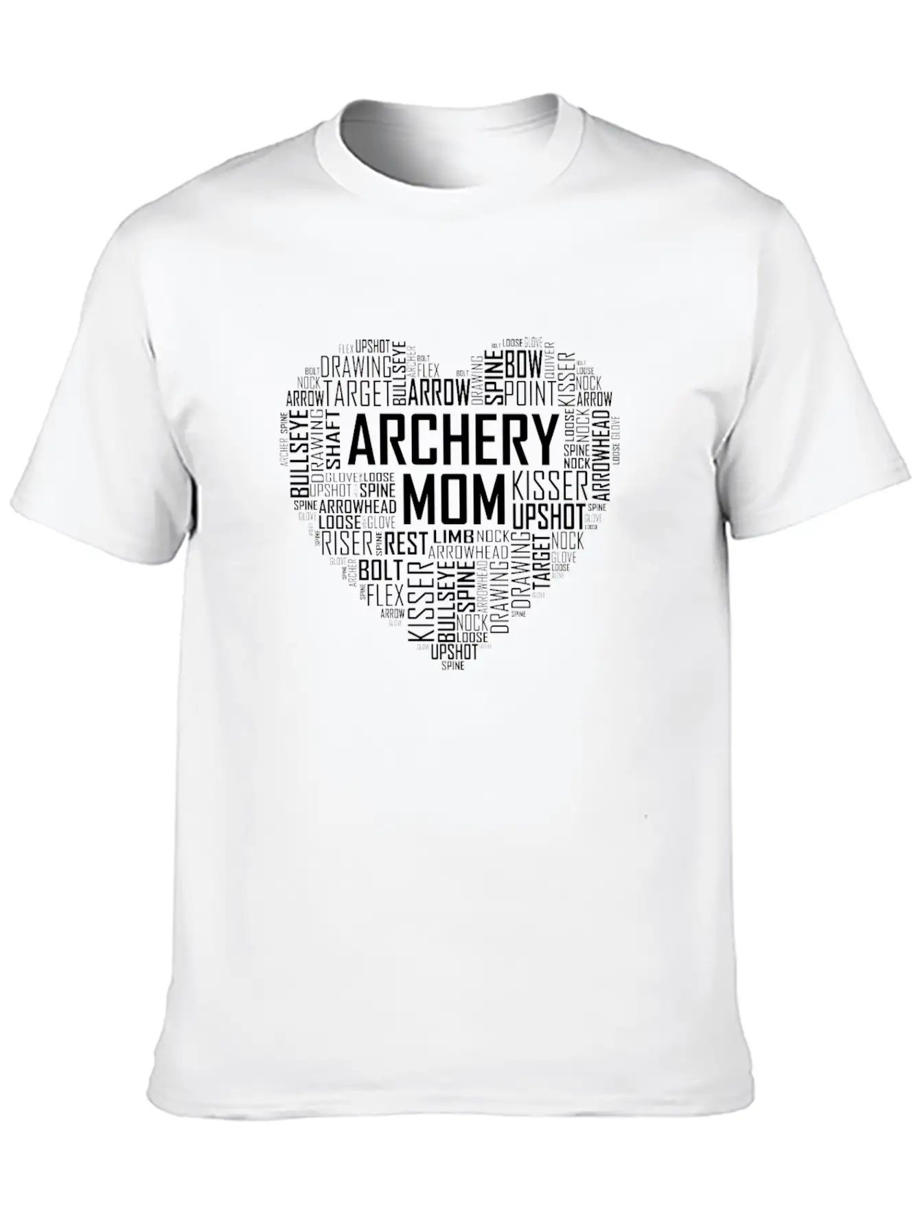 Archery Mom Unisex Casual T-Shirt – Clean Design For Daily Comfort