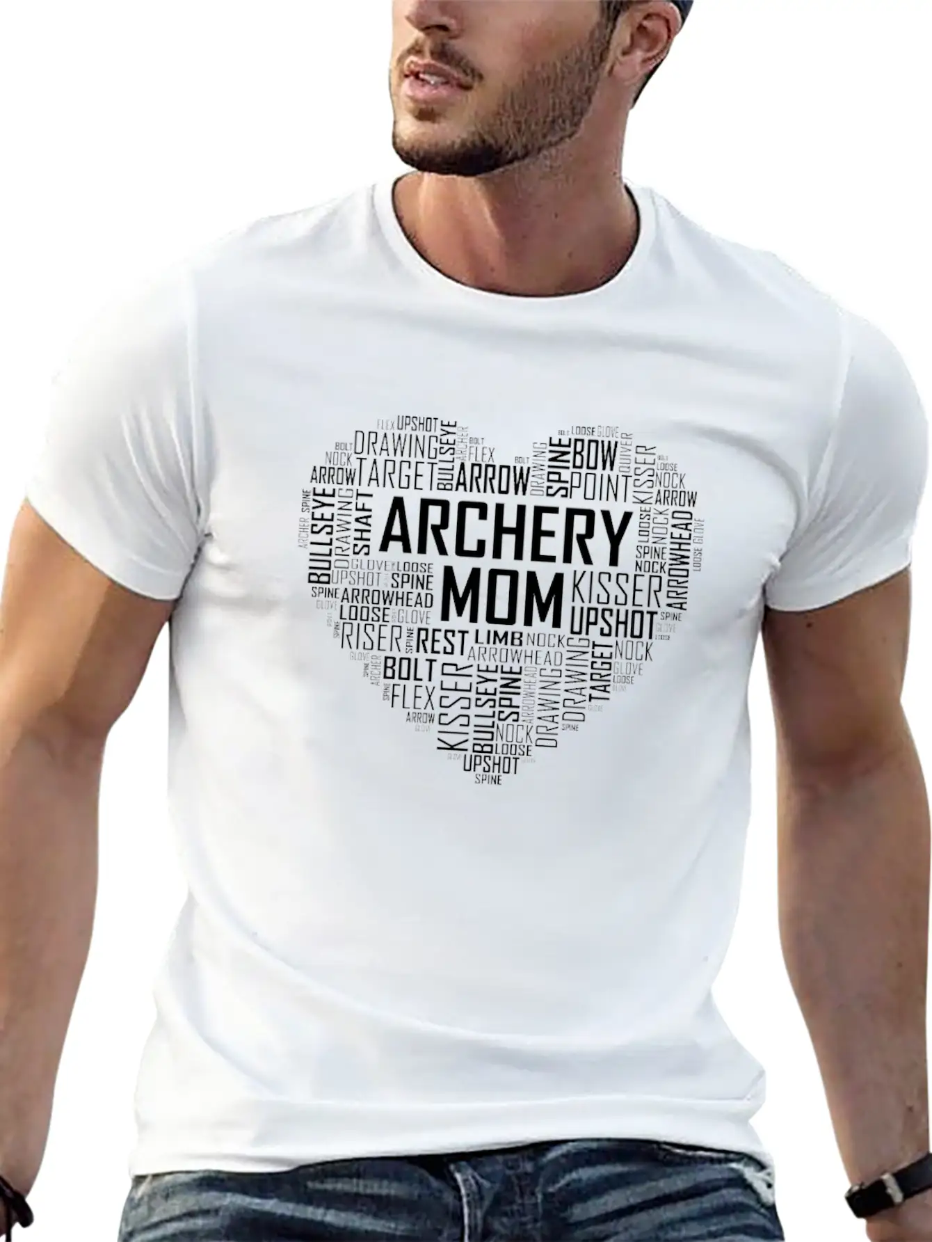 Archery Mom Unisex Casual T-Shirt – Clean Design For Daily Comfort