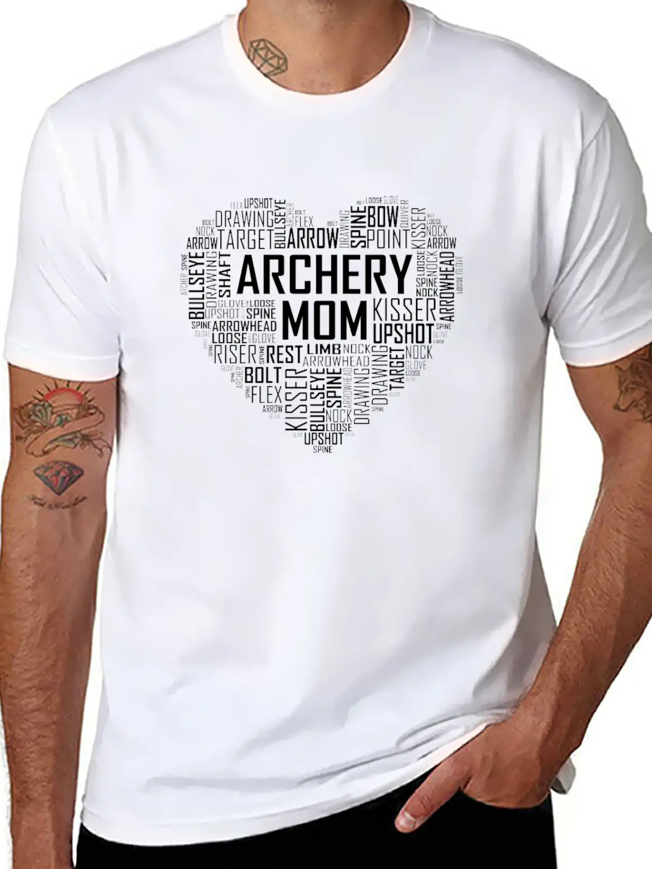 Archery Mom Unisex Casual T-Shirt – Clean Design For Daily Comfort