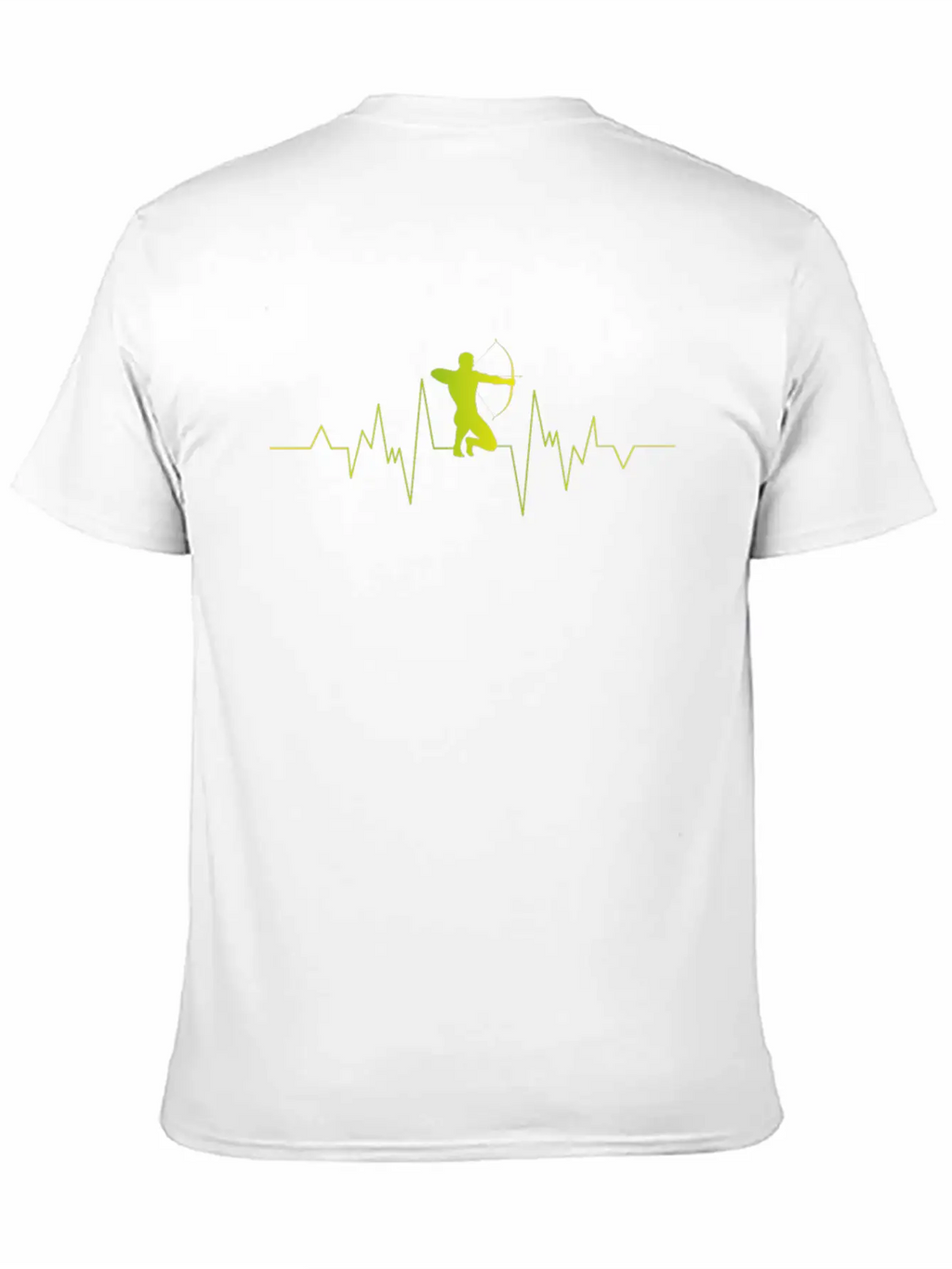 Archery Pulse, Archer, Arrow Bow Unisex Short Sleeve Soft Cotton T-Shirt – Casual Everyday Wear