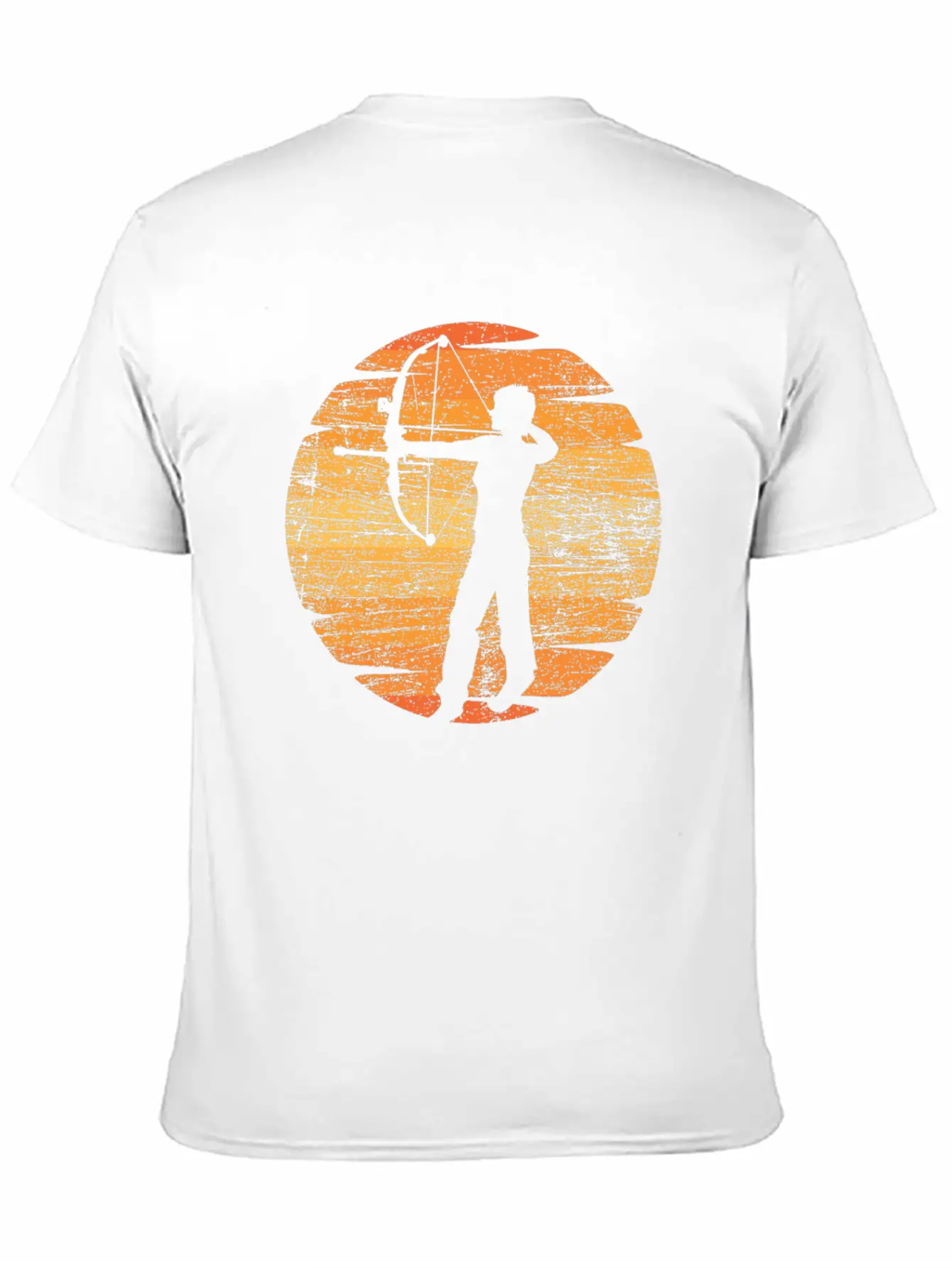Archery Retro Unisex Short Sleeve Soft Cotton T-Shirt – Casual Everyday Wear