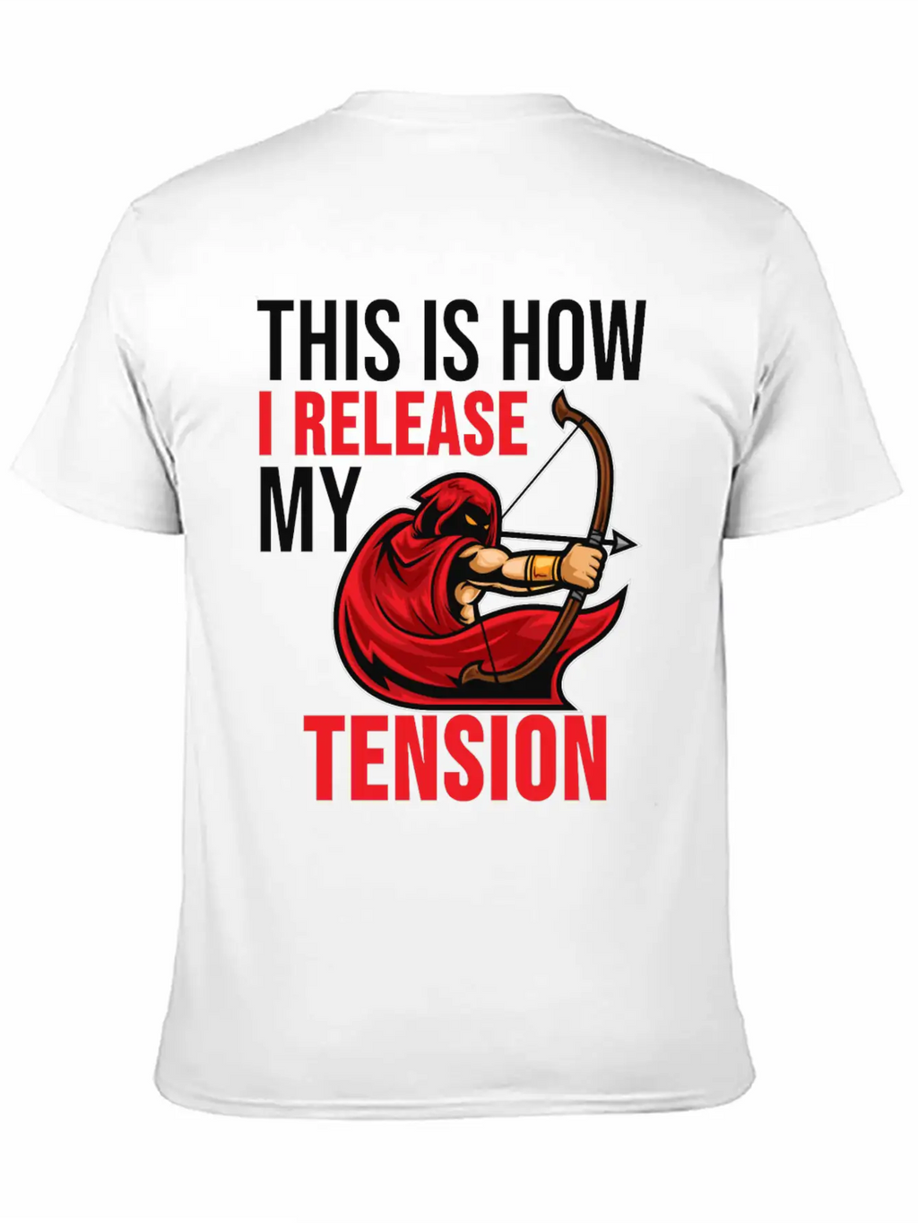 Archery Shirt Archer Bow And Arrow Gift Casual Graphic T-Shirt – Simple And Comfortable Daily Wear