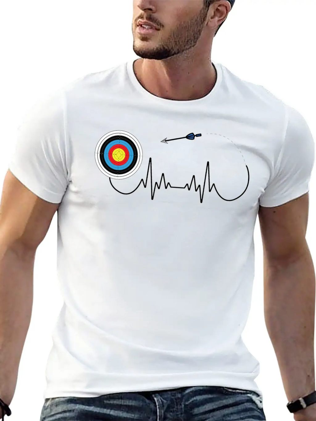 Archery Shooting | Bow Hunting Stylish Everyday T-Shirt – Unisex Basic Cotton Tee