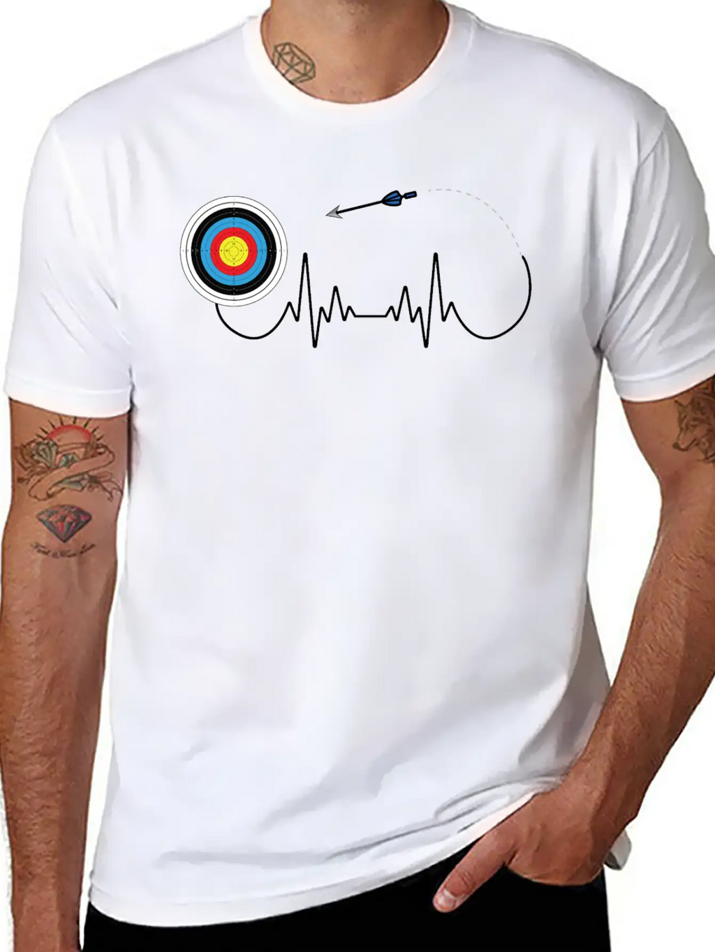 Archery Shooting | Bow Hunting Stylish Everyday T-Shirt – Unisex Basic Cotton Tee