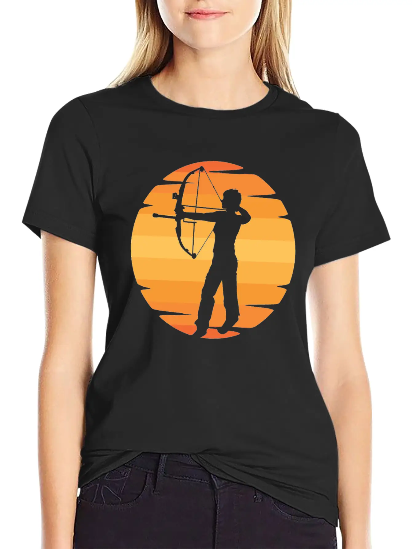 Archery Sport Athlete Gift Stylish Everyday T-Shirt – Unisex Basic Cotton Tee