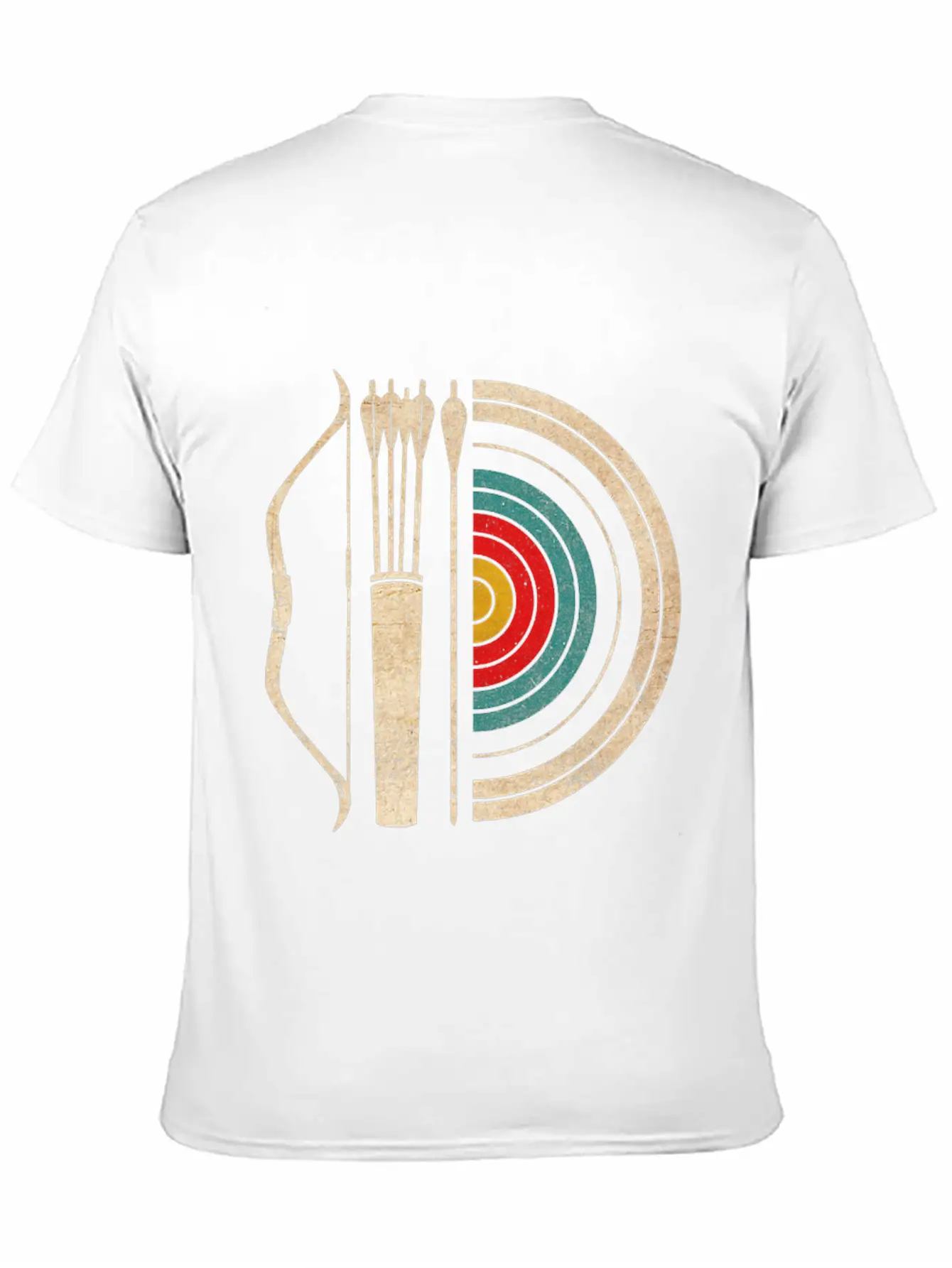 Archery Target Bow And Arrow Vintage Gifts Archer Essential Cotton Tee For Daily Outfits – Unisex Style