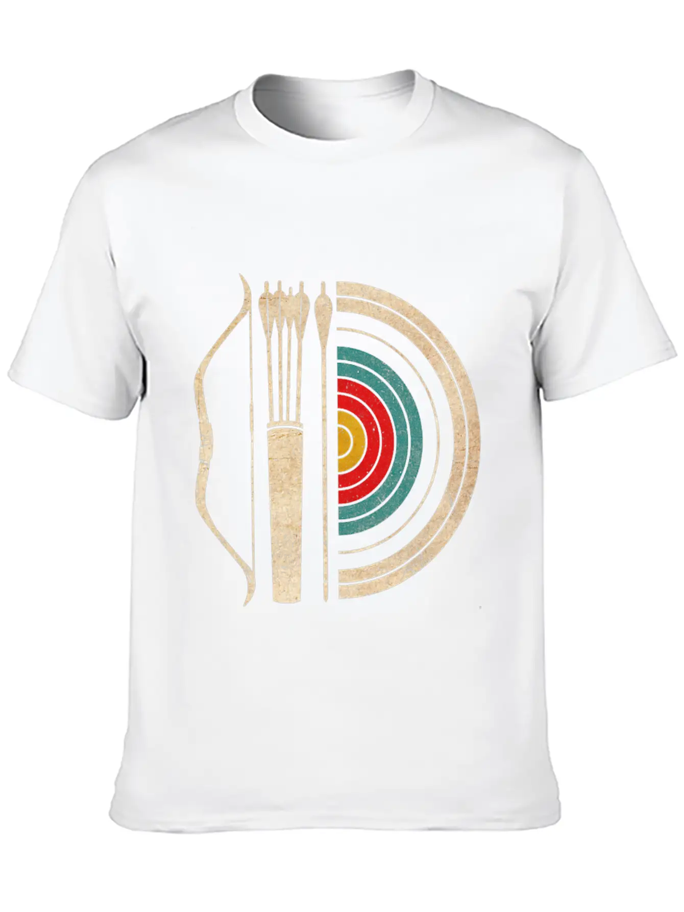 Archery Target Bow And Arrow Vintage Gifts Archer Essential Cotton Tee For Daily Outfits – Unisex Style