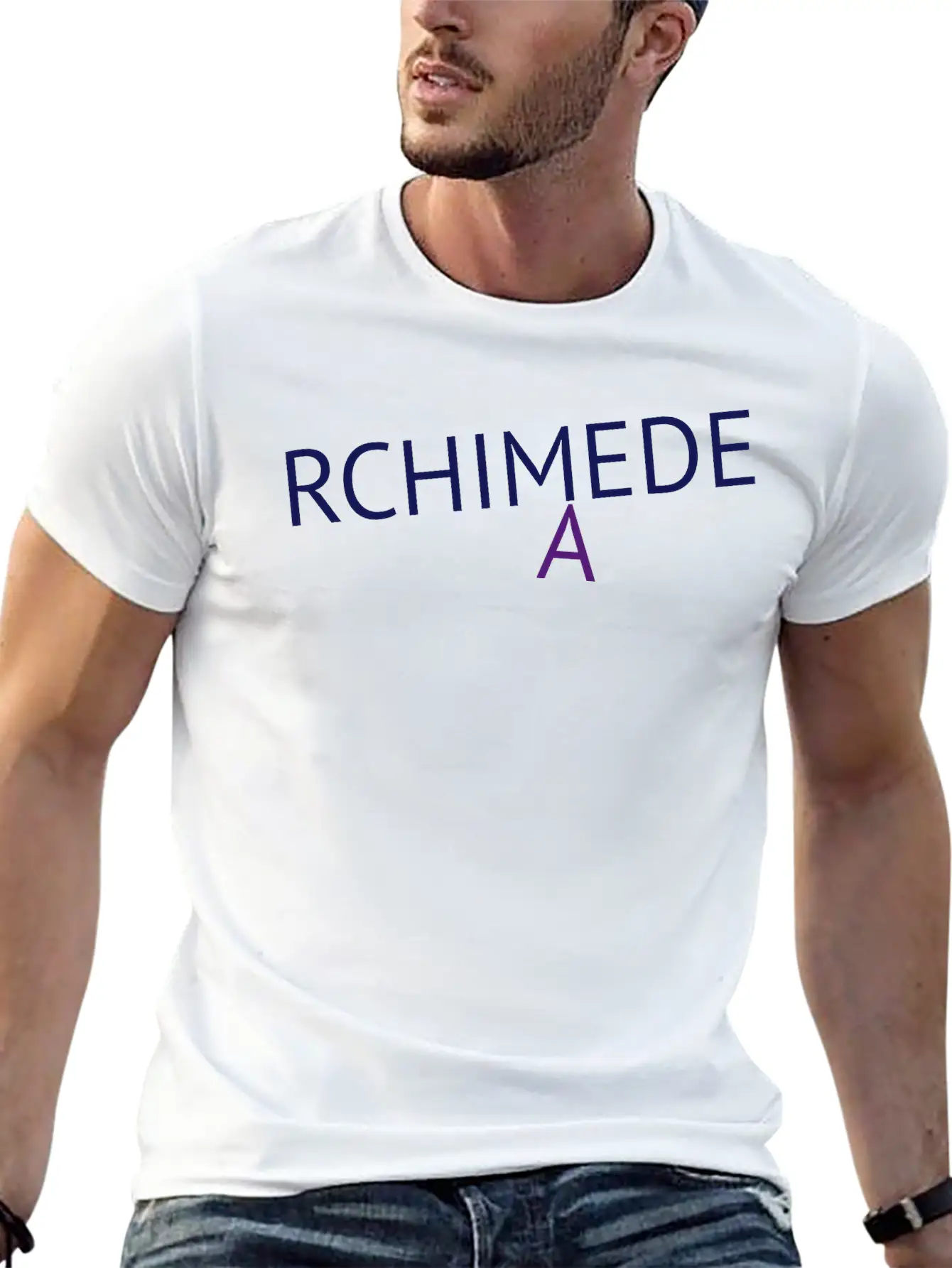 ARCHIMEDE Unisex Short Sleeve Soft Cotton T-Shirt – Casual Everyday Wear