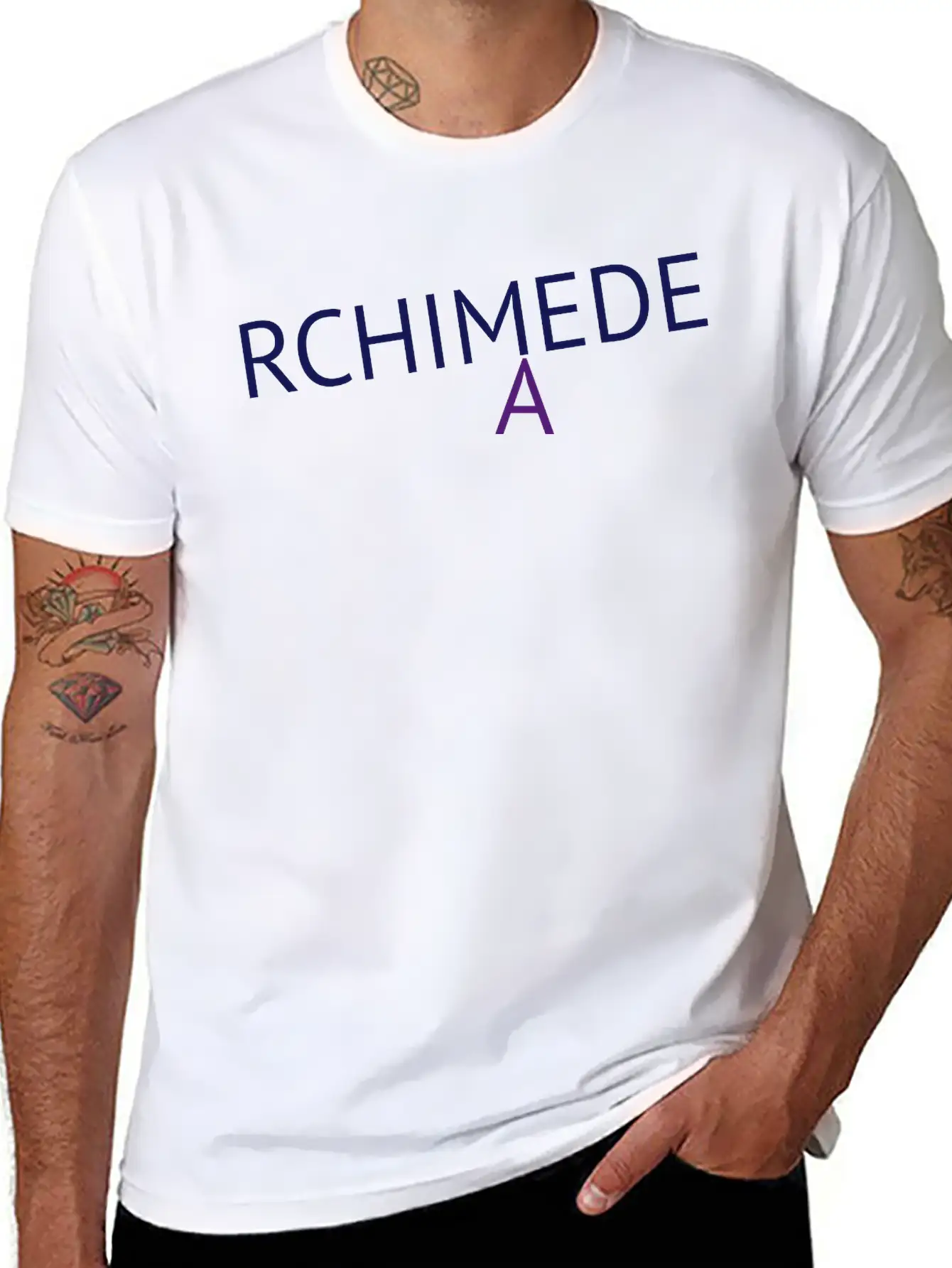 ARCHIMEDE Unisex Short Sleeve Soft Cotton T-Shirt – Casual Everyday Wear