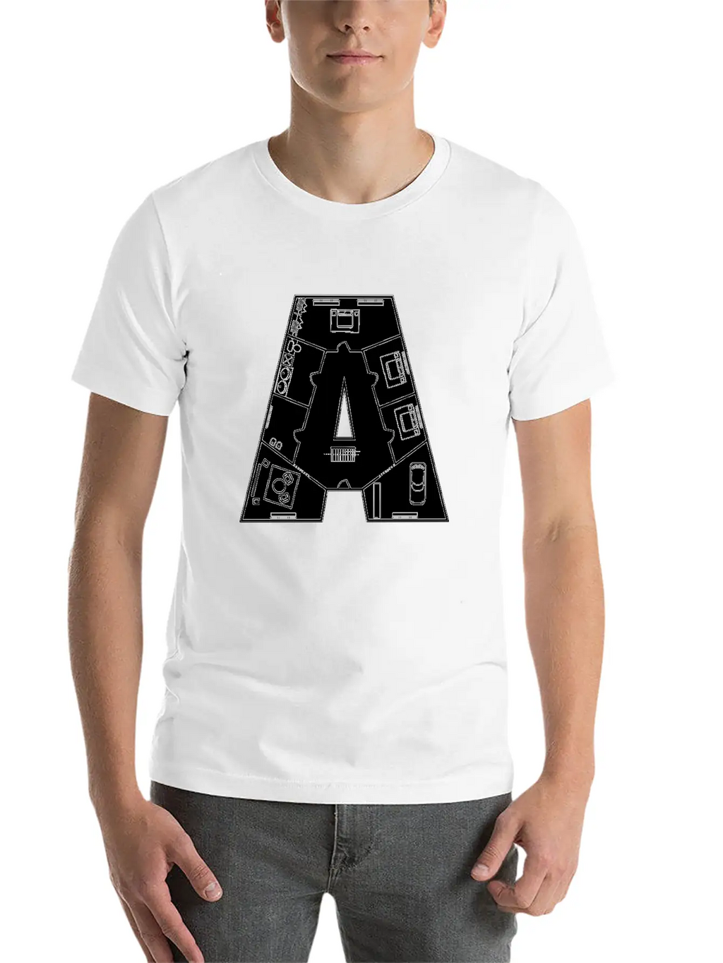 Architect Architecture House Building Breathable Soft Cotton T-Shirt – Timeless Casual Look