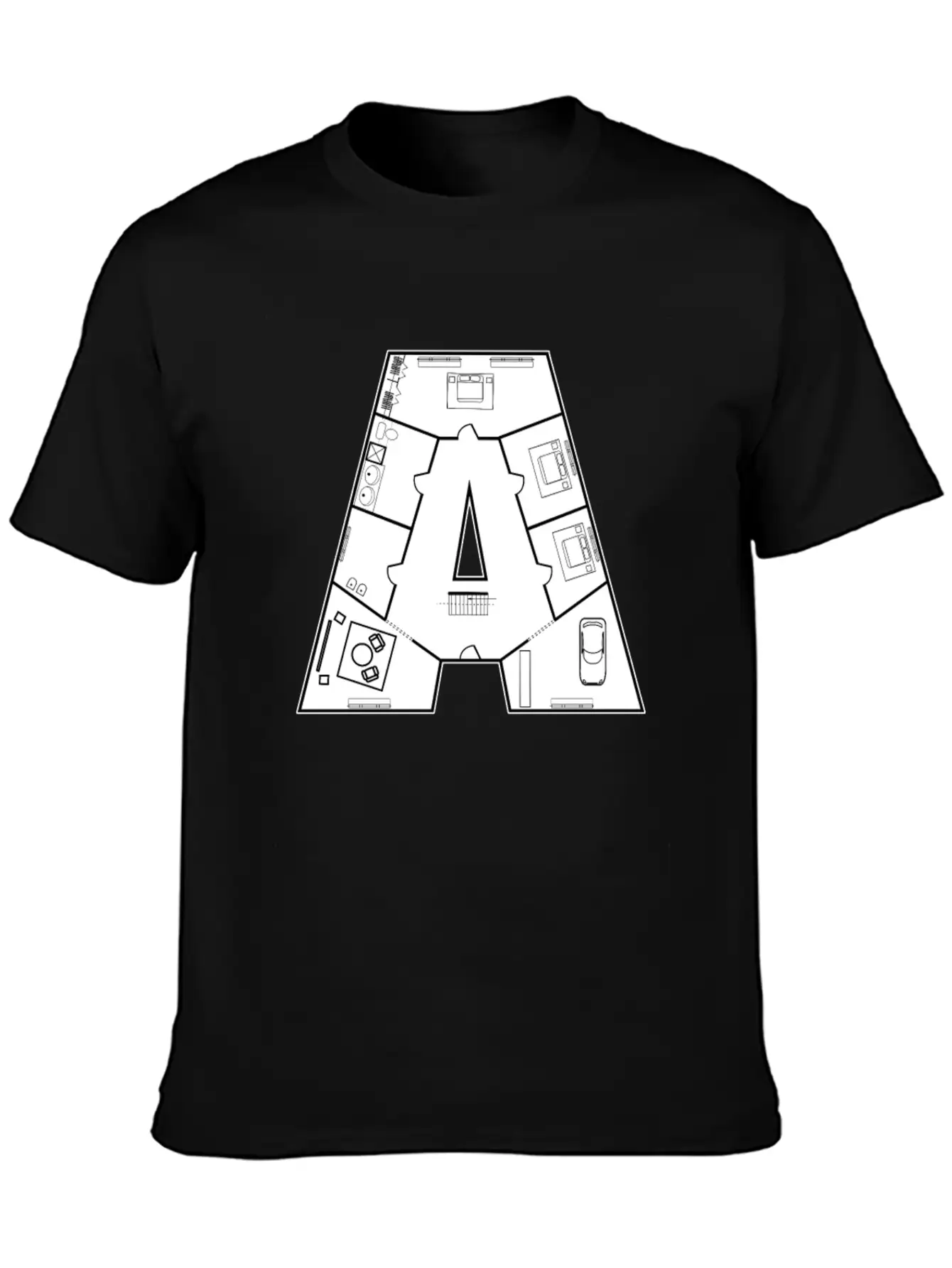 Architect Architecture House Building Breathable Soft Cotton T-Shirt – Timeless Casual Look