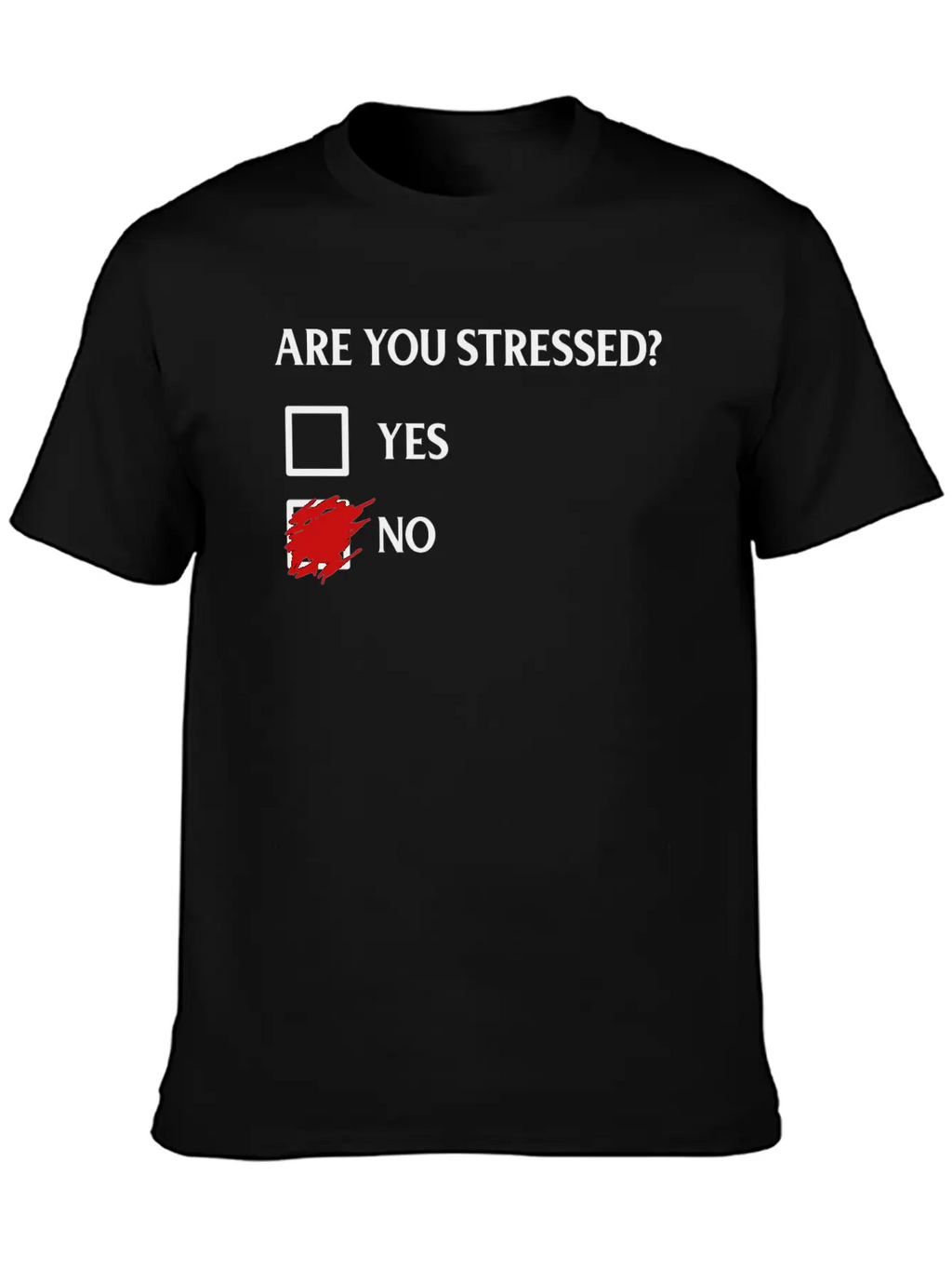 Are You Stressed? Classic Fit Graphic Tee For Daily Comfort – Unisex Cotton Shirt