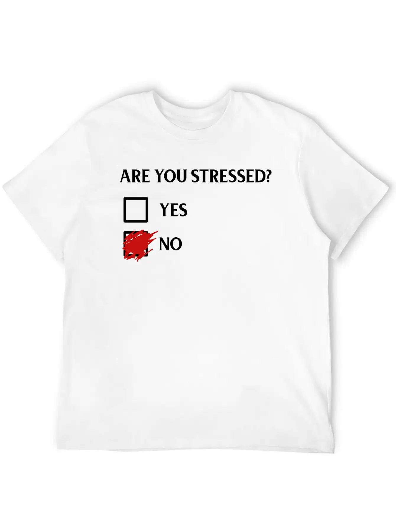 Are You Stressed? Classic Fit Graphic Tee For Daily Comfort – Unisex Cotton Shirt